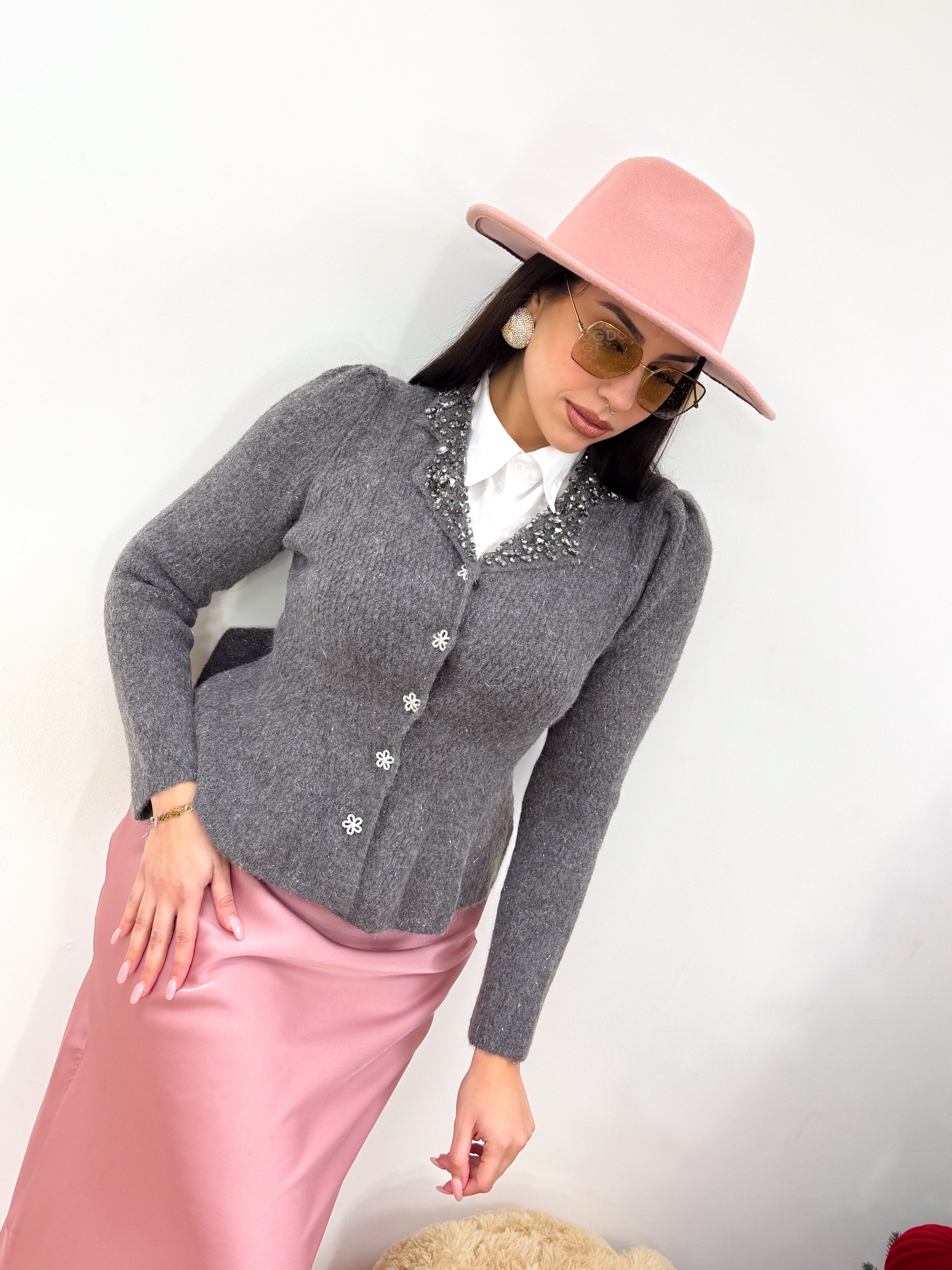 Cardigan Jilly grigio