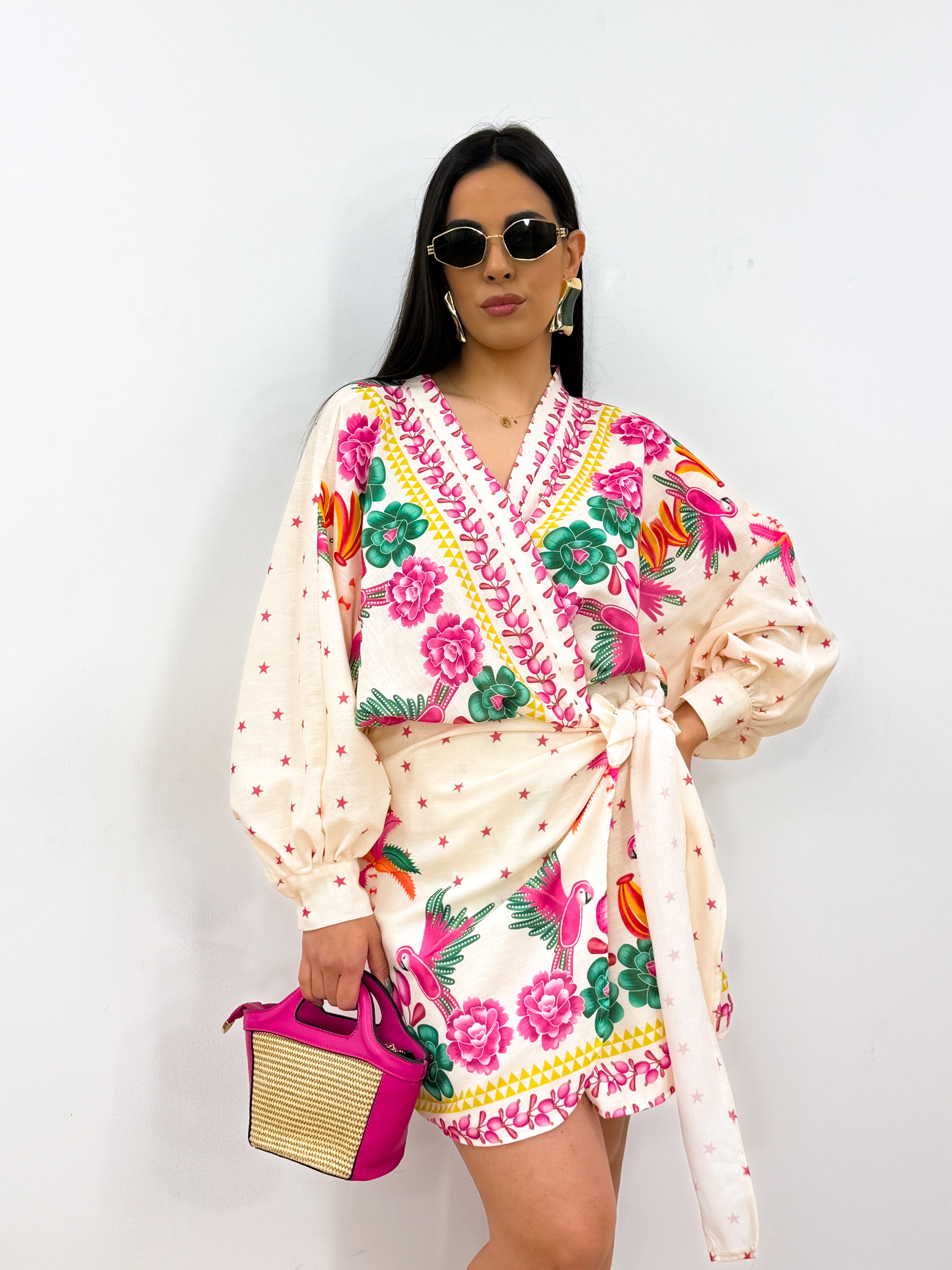 Abito PAROT fucsia
