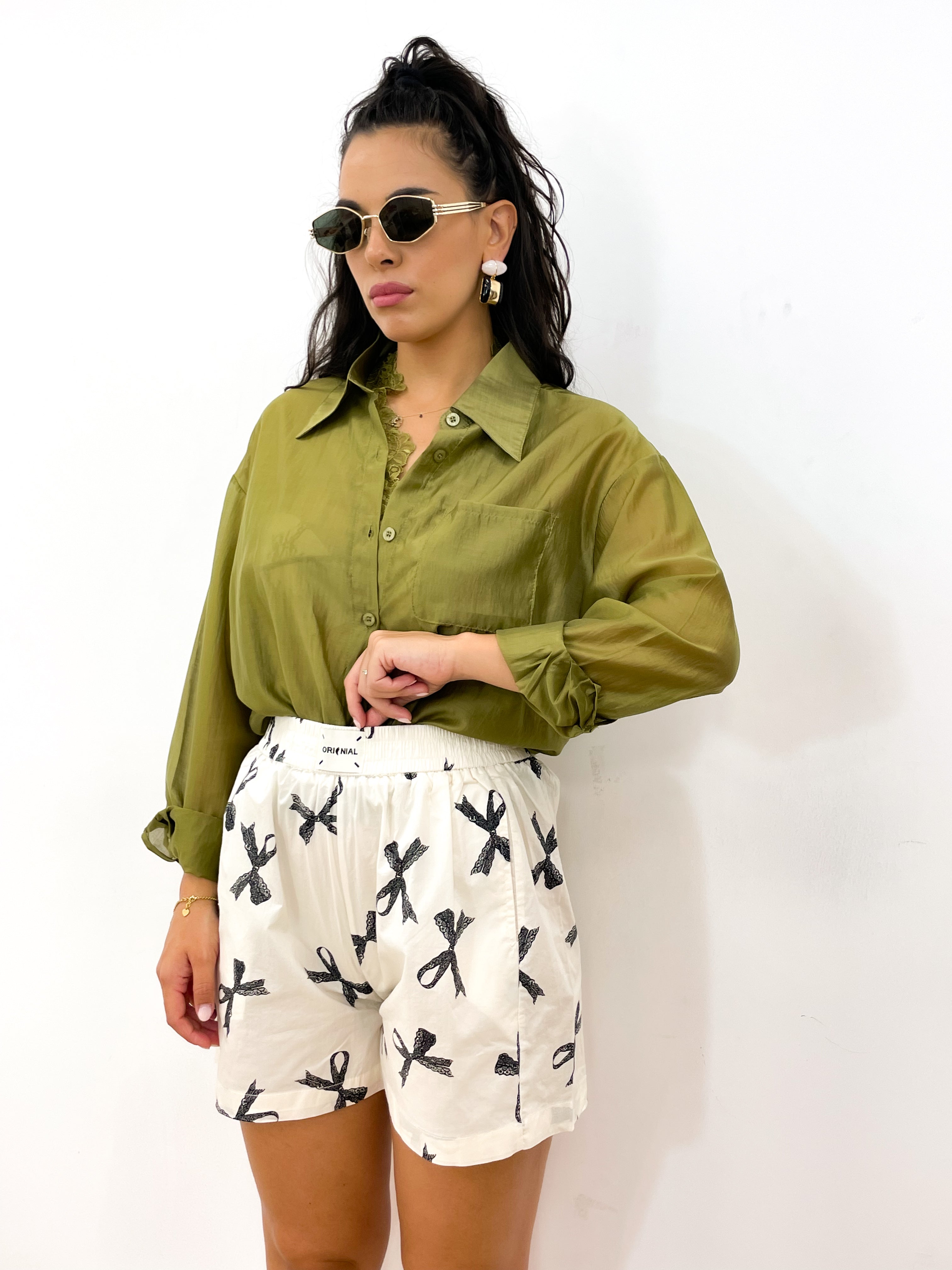 Pantaloncino FLAKE panna