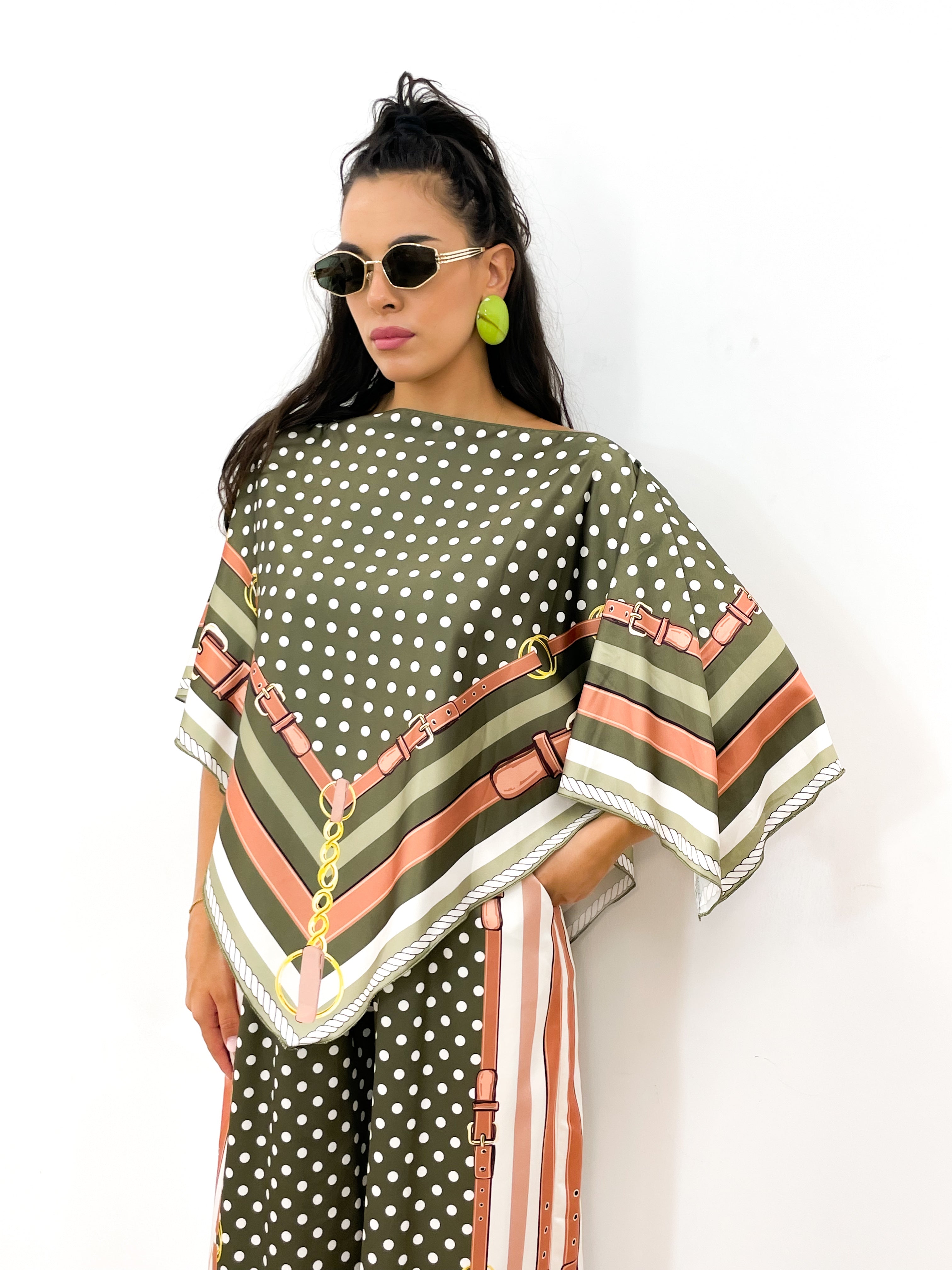 Coordinato AMÈLIE verde militare