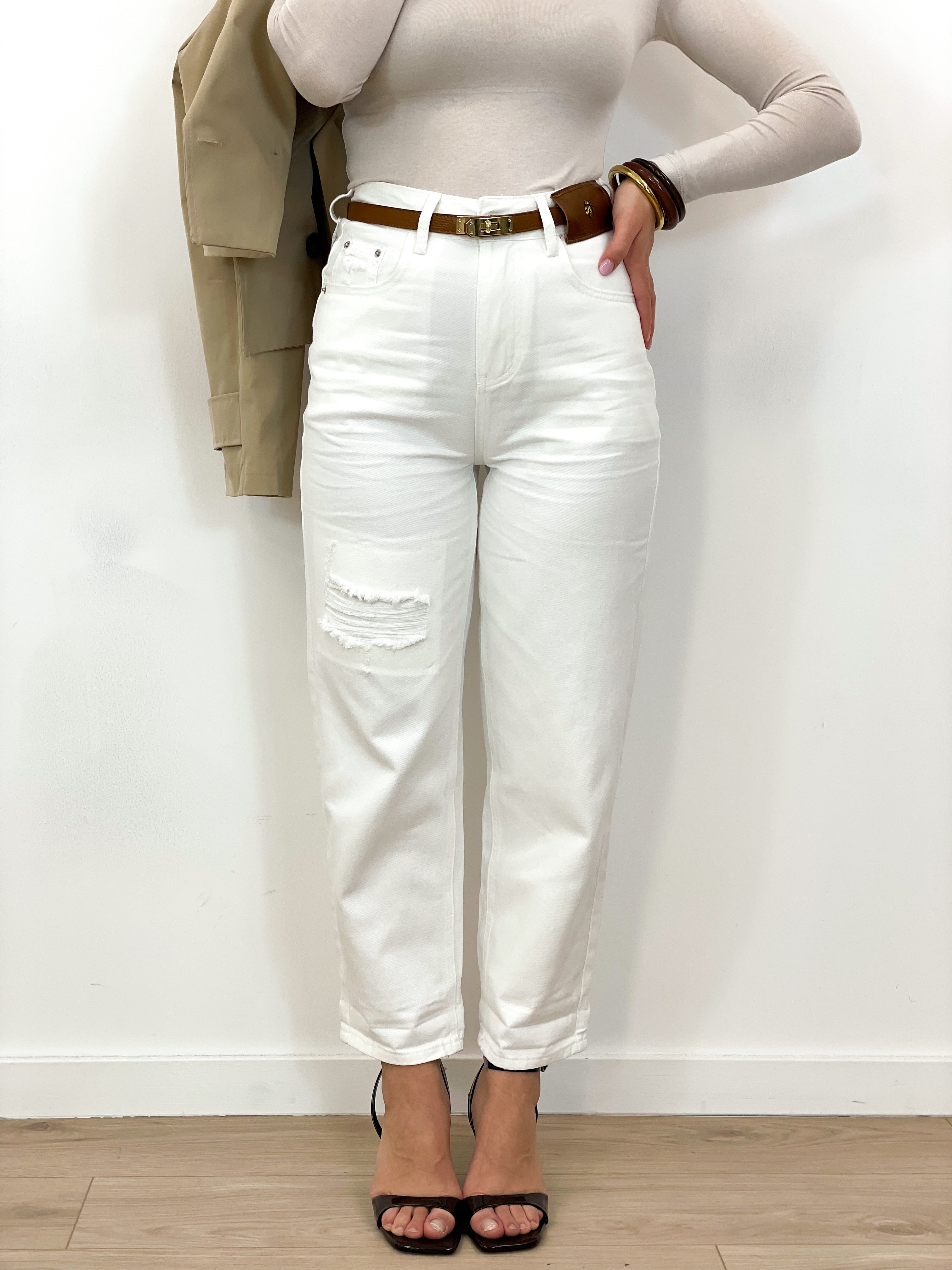 Jeans 58016 Bianco