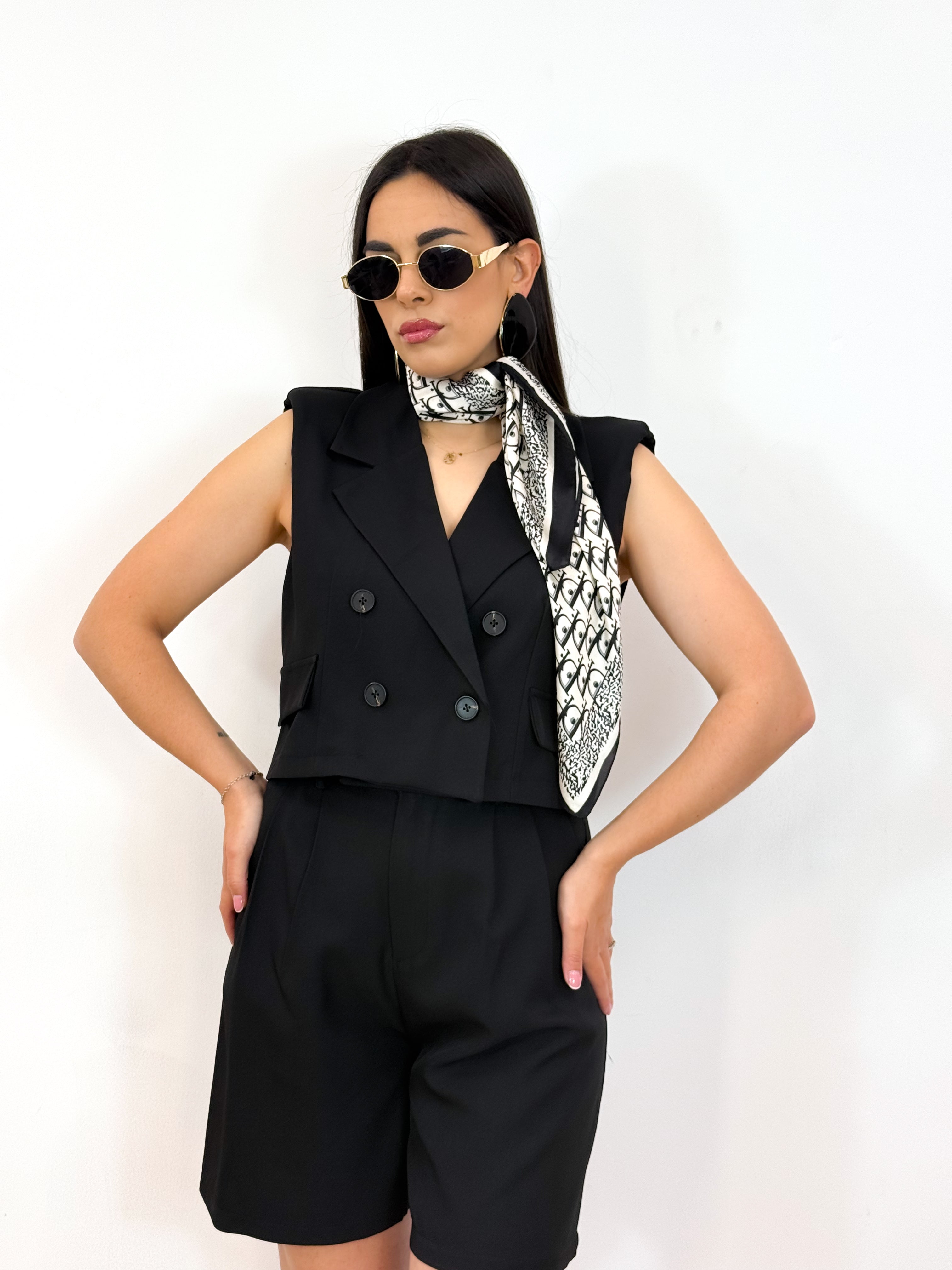 Coordinato MUSE GLAM nero
