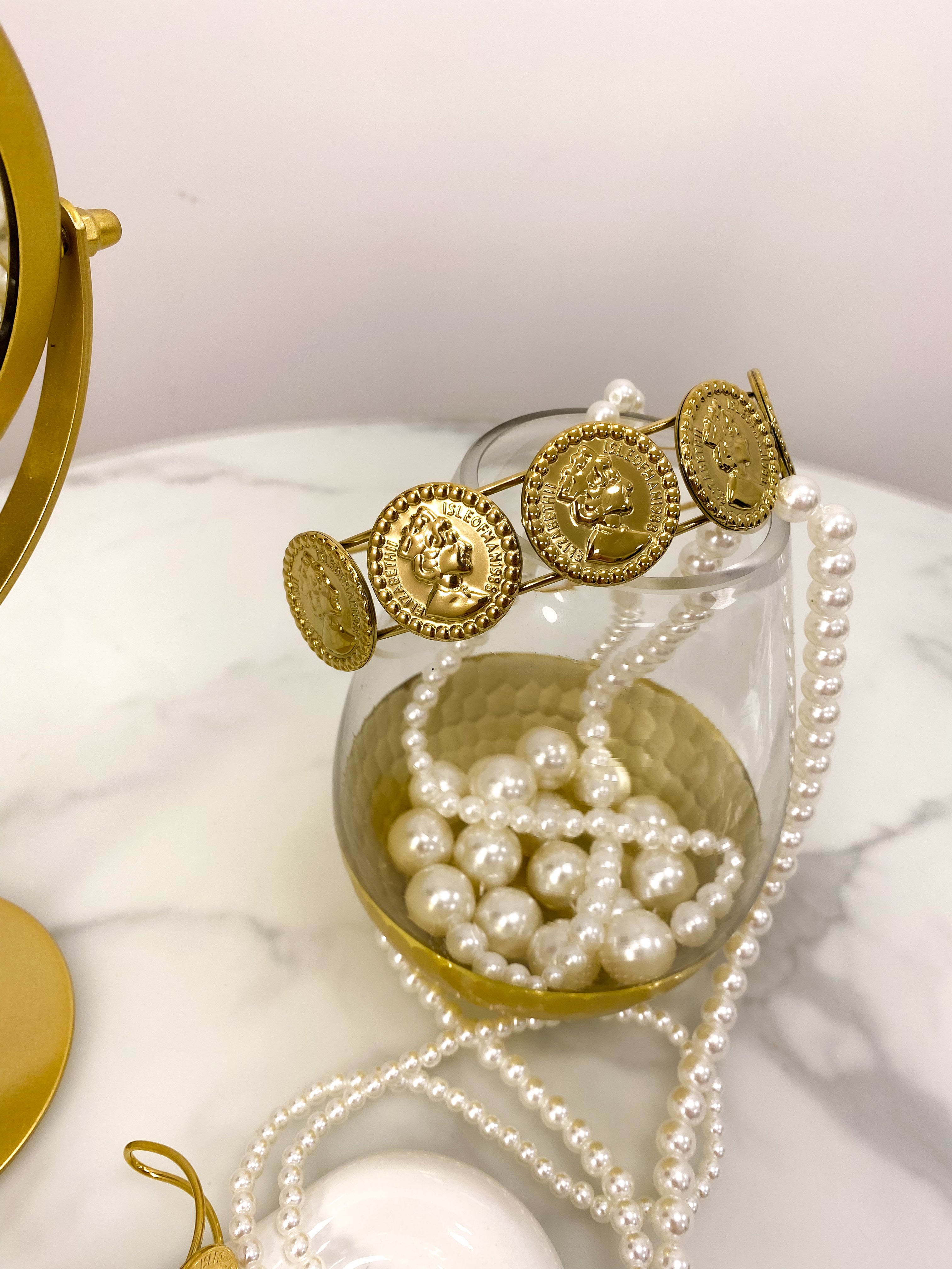 Bracciale Moneta Oro