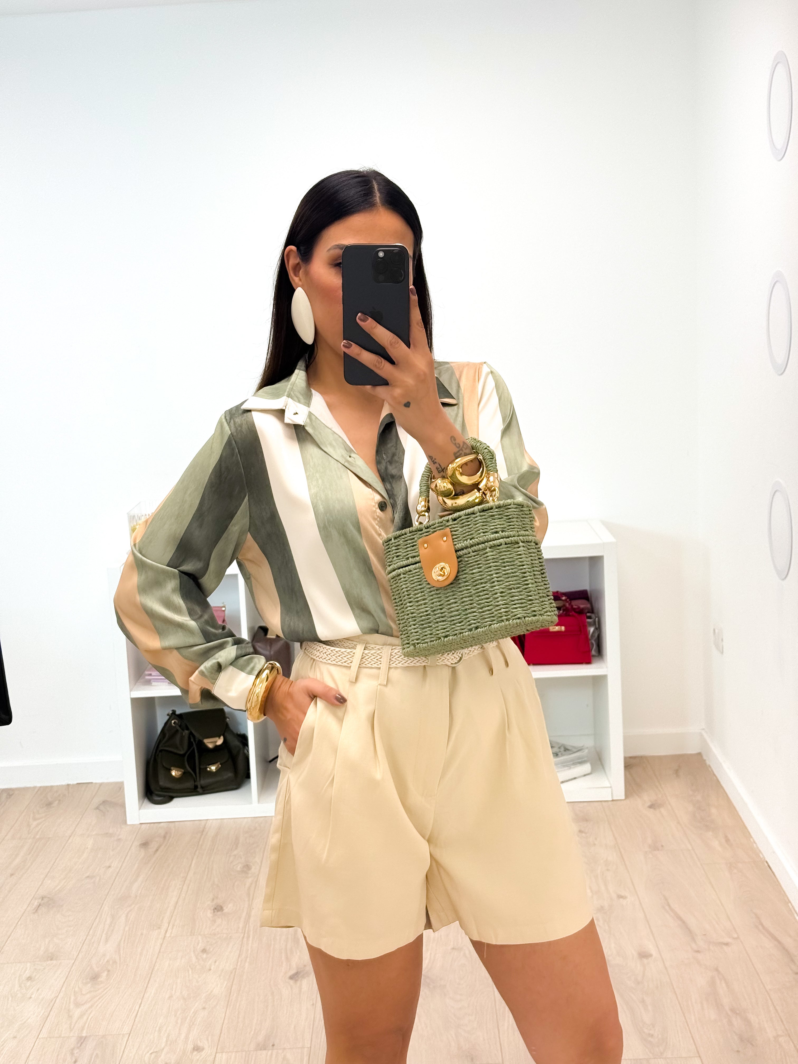 Camicia LOUNGE verde