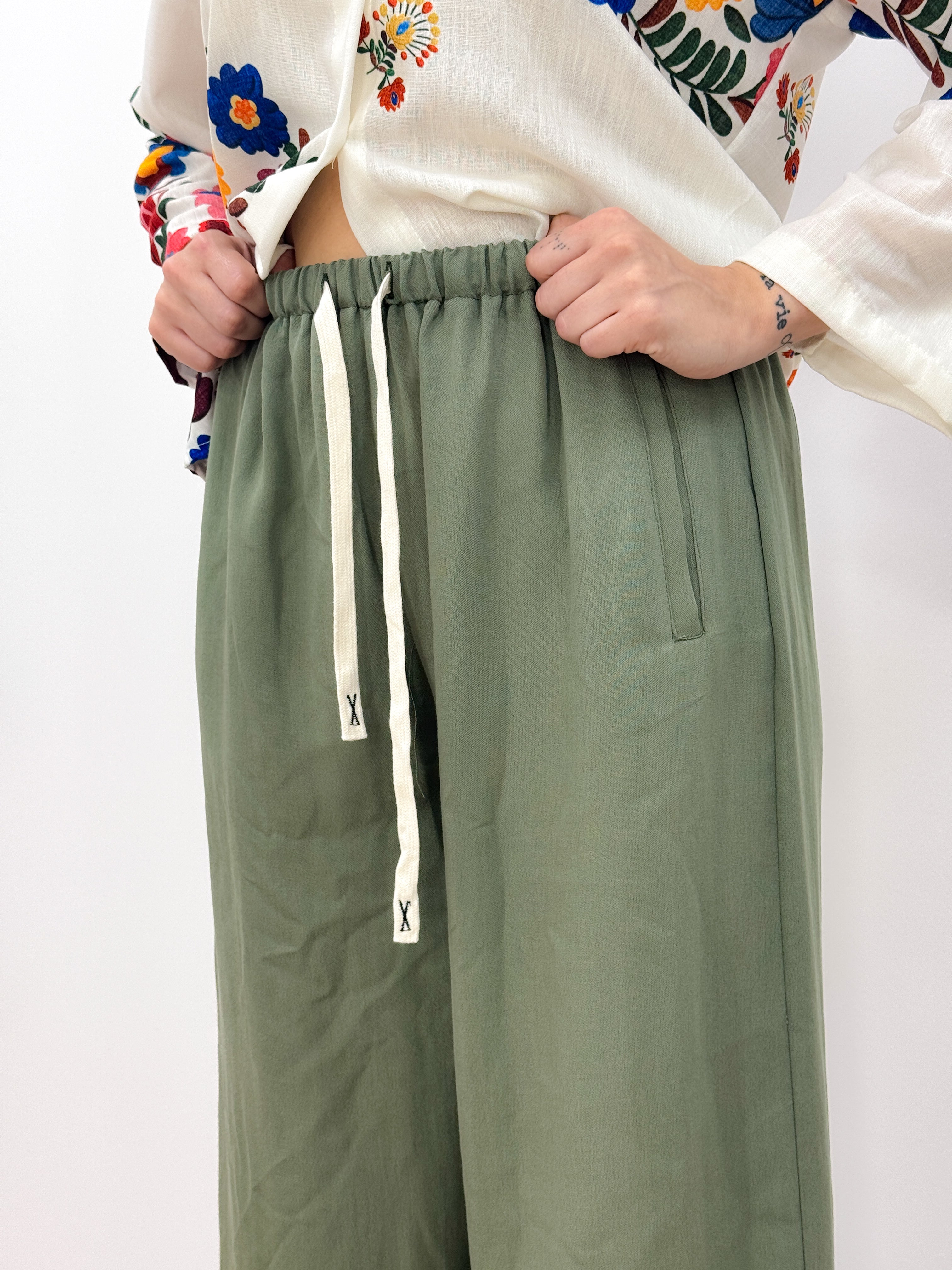 Pantalone Lea VERDE M.