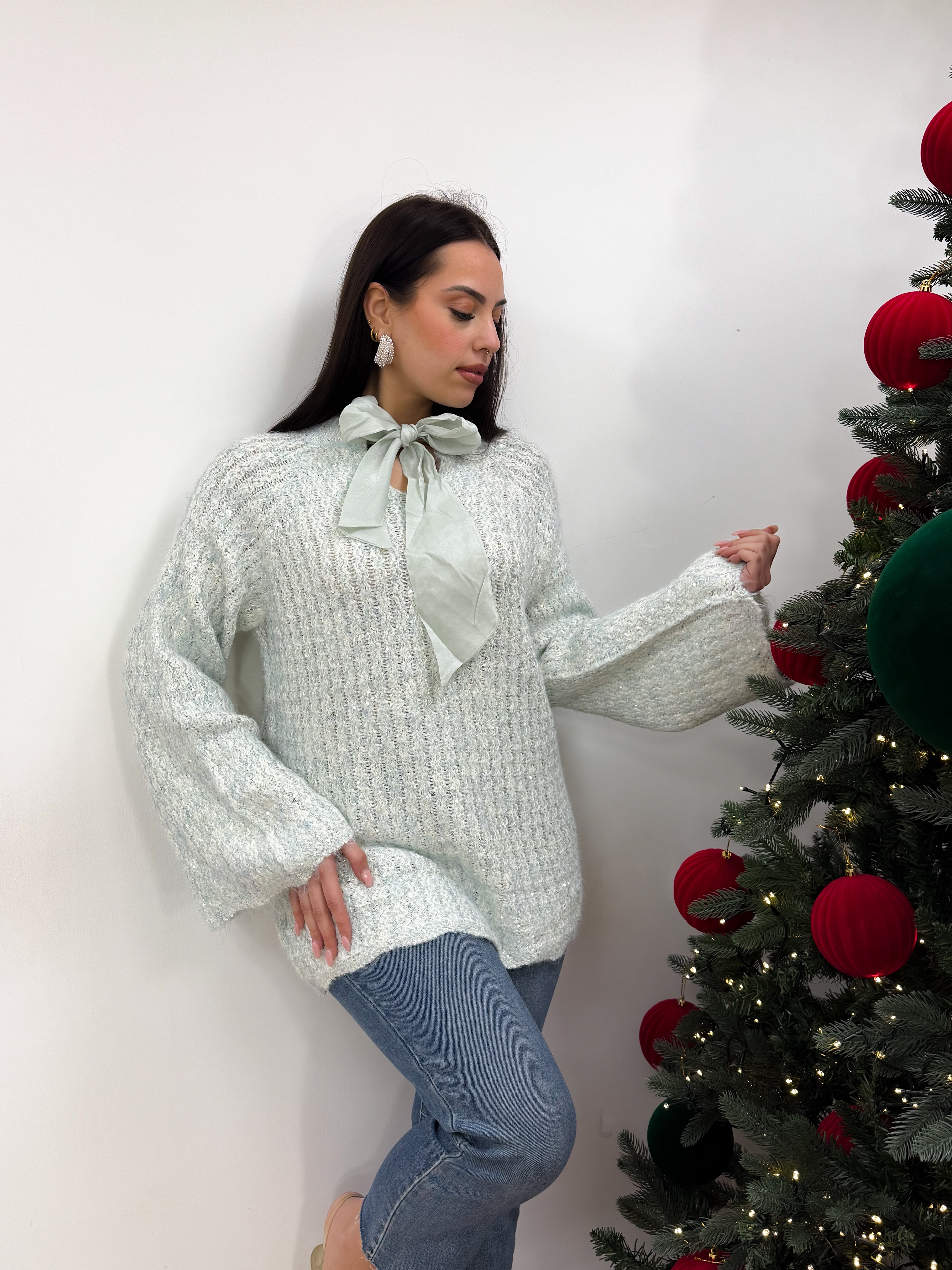 Maglione Celine Menta