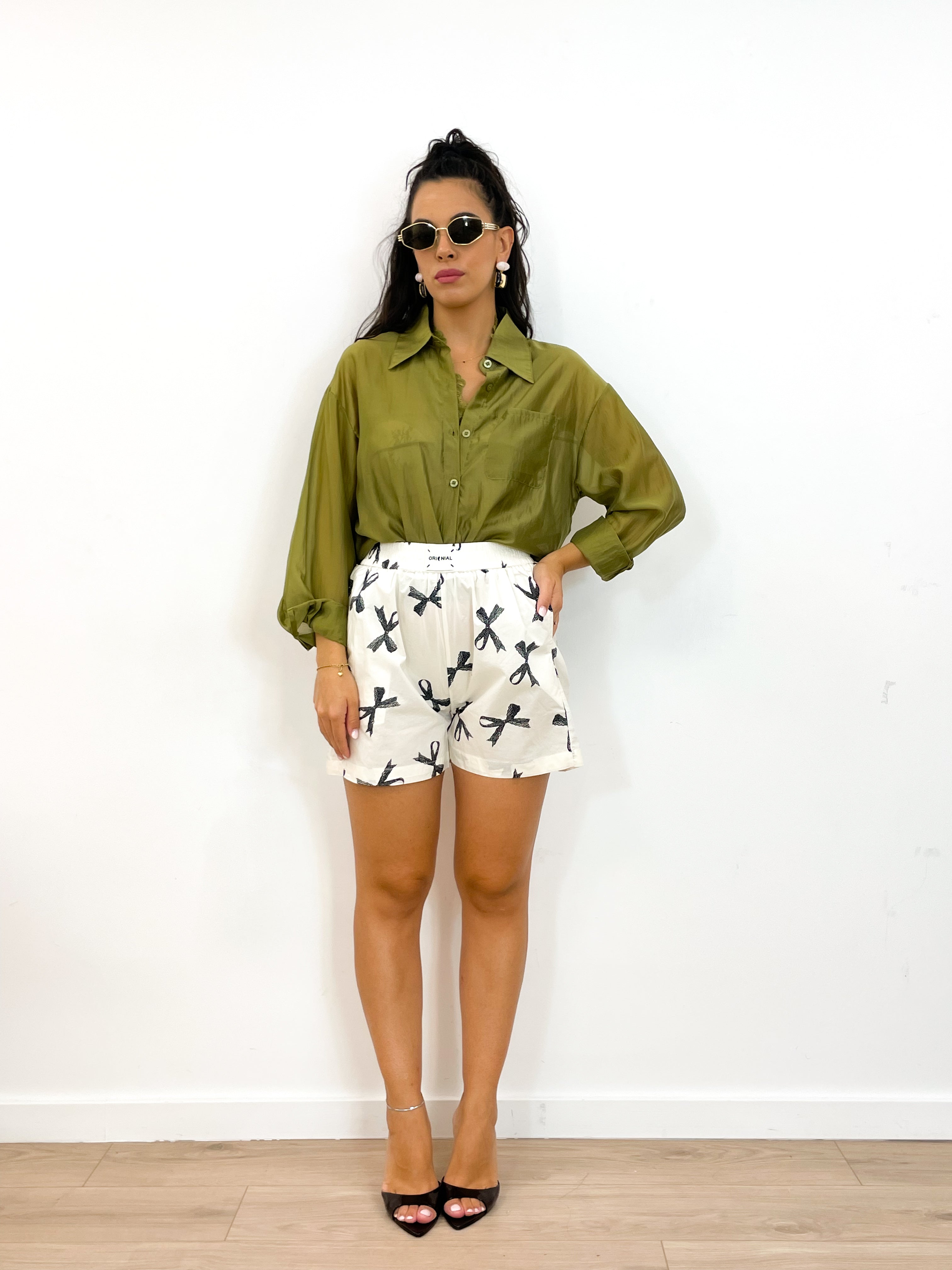 Pantaloncino FLAKE panna