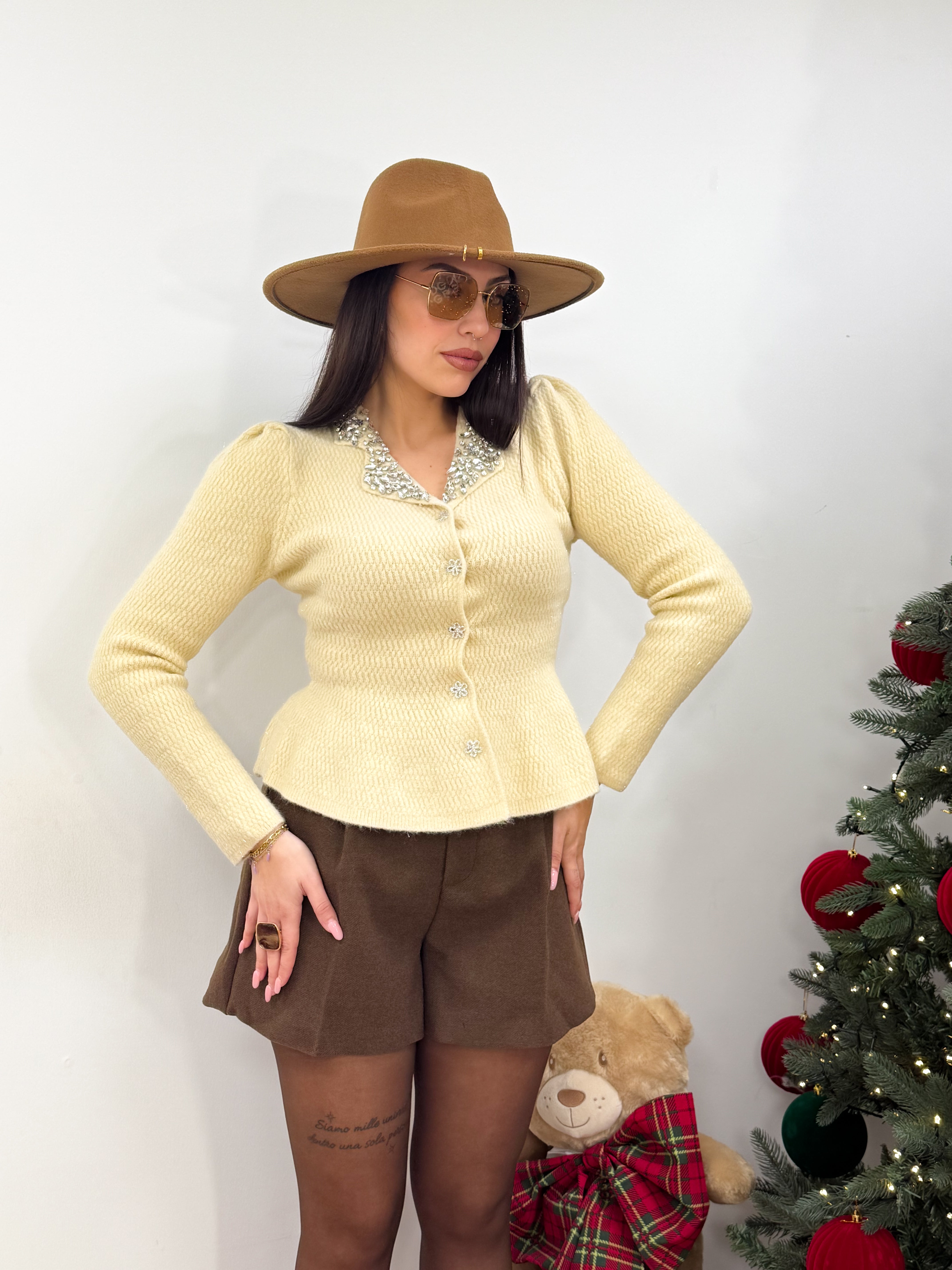 Cardigan Jilly panna