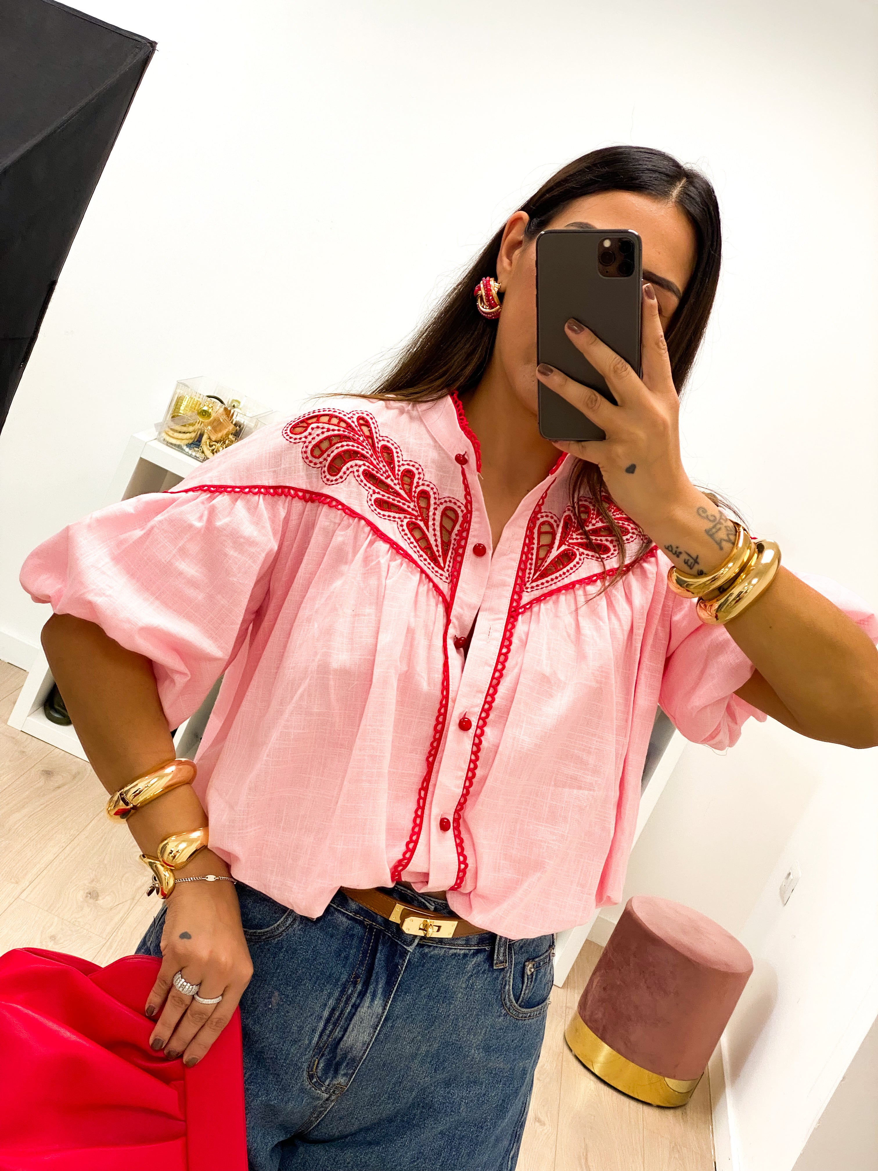 Blusa SOLEDAD rosa