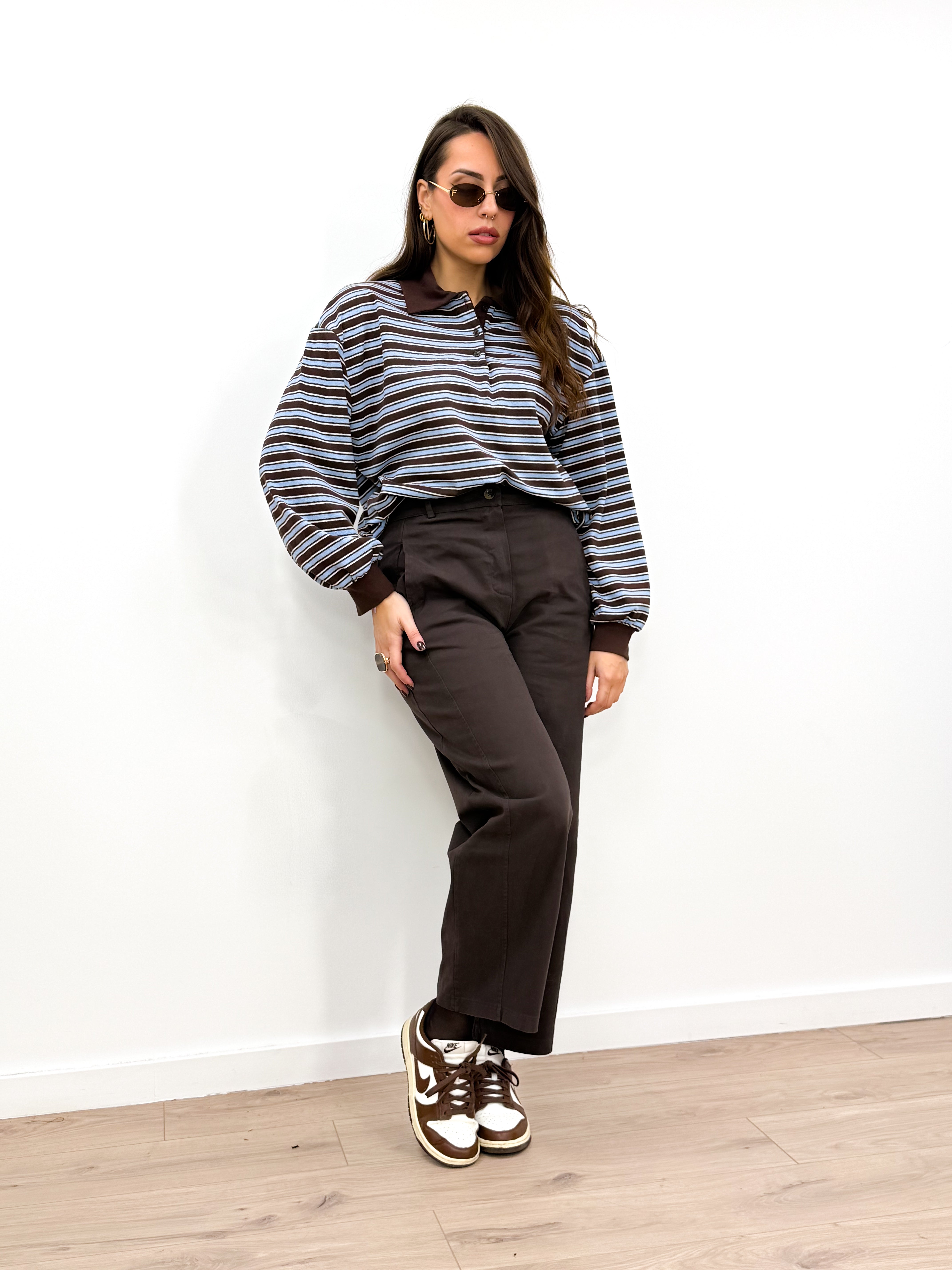 Pantalone Handy Marrone