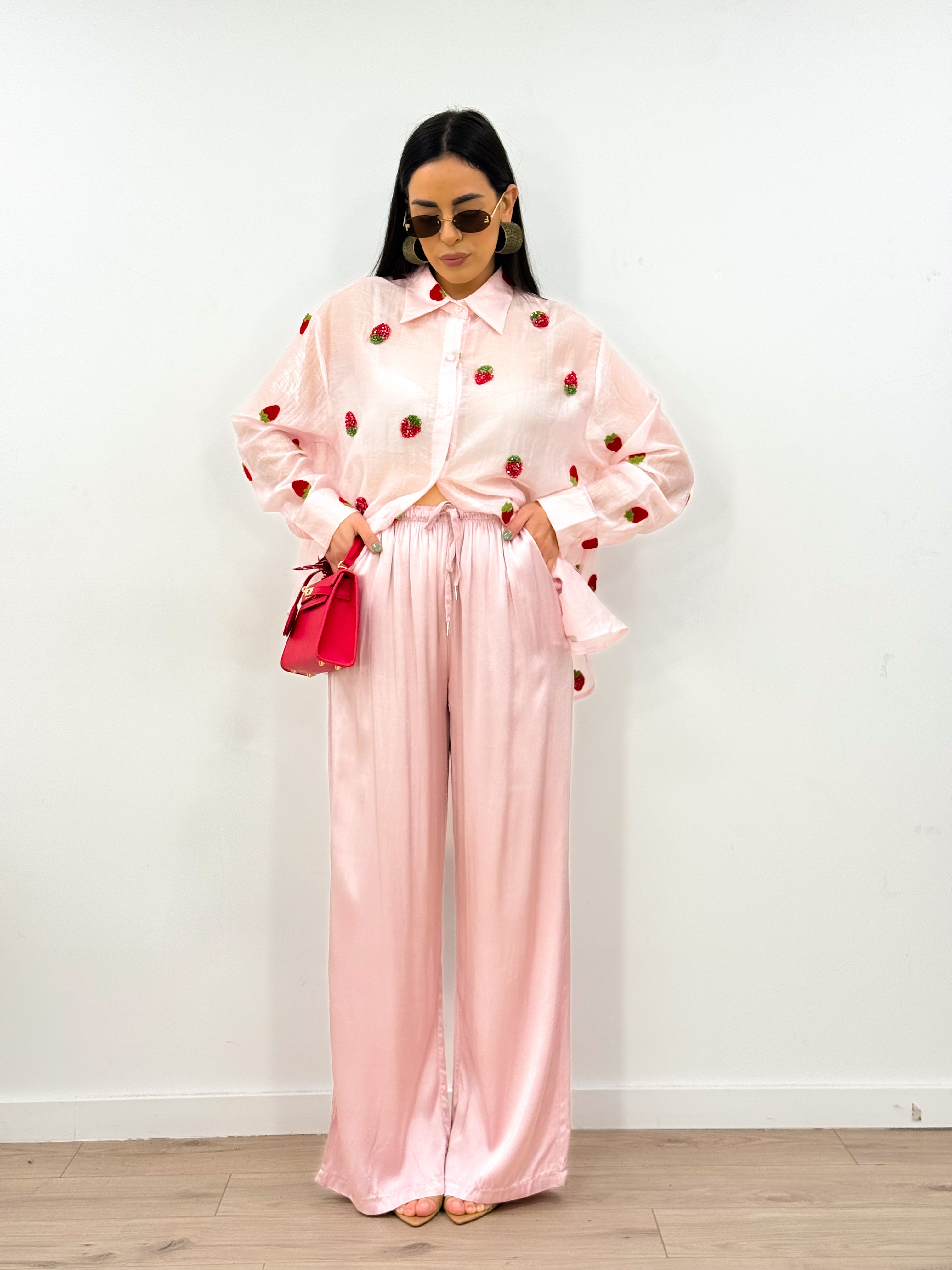 Pantalone TROPEA rosa