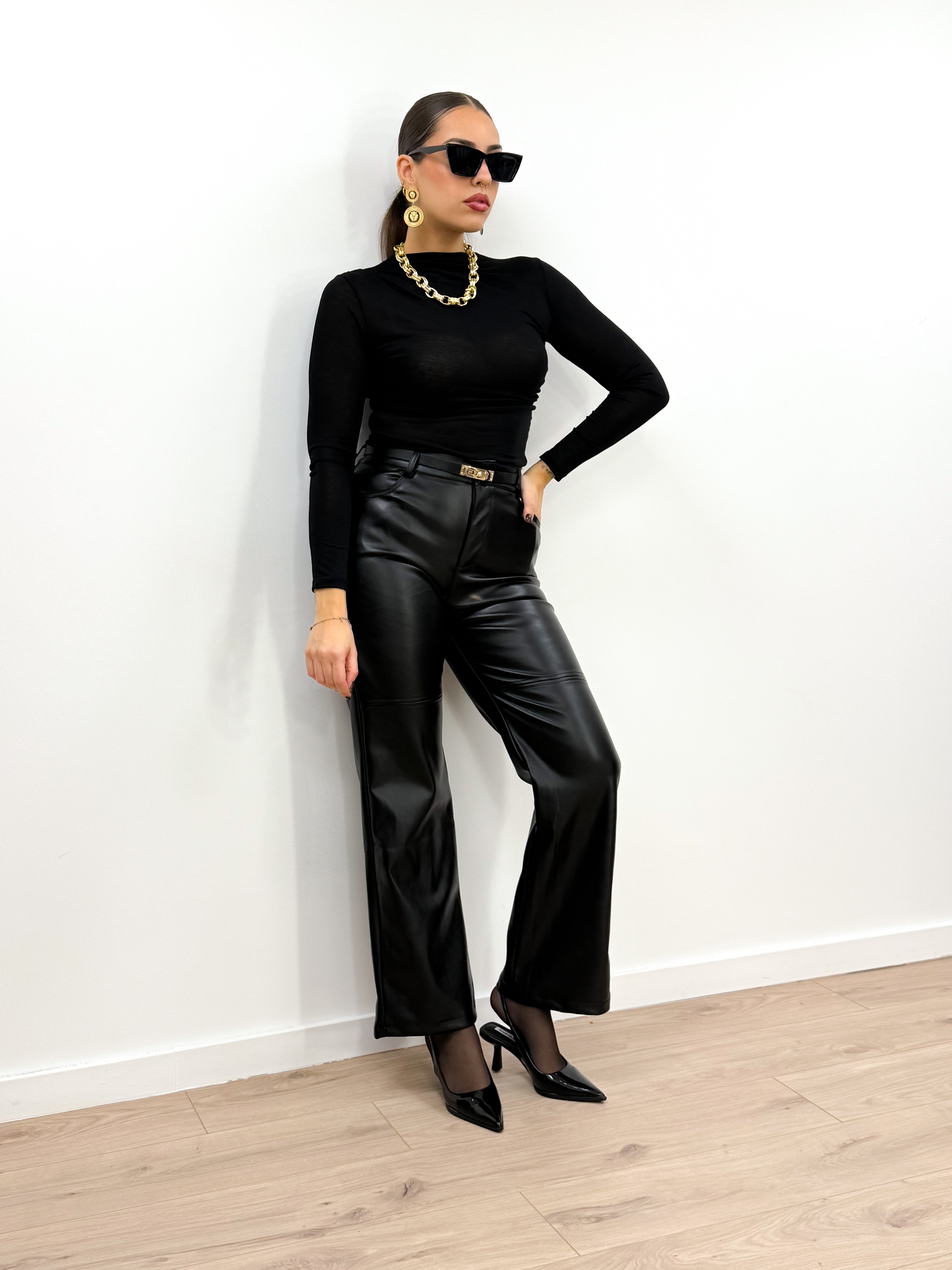 Pantalone Charm Nero