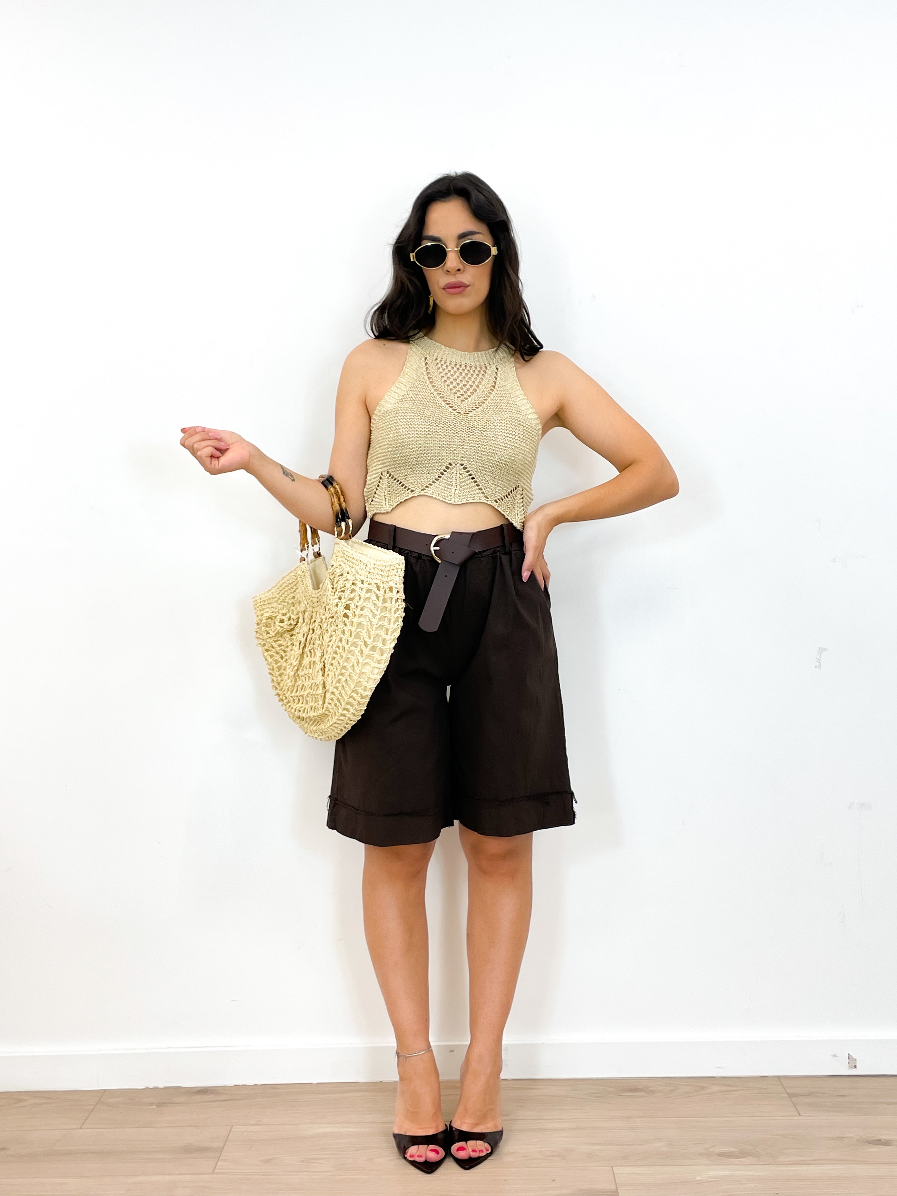 Bermuda marrone