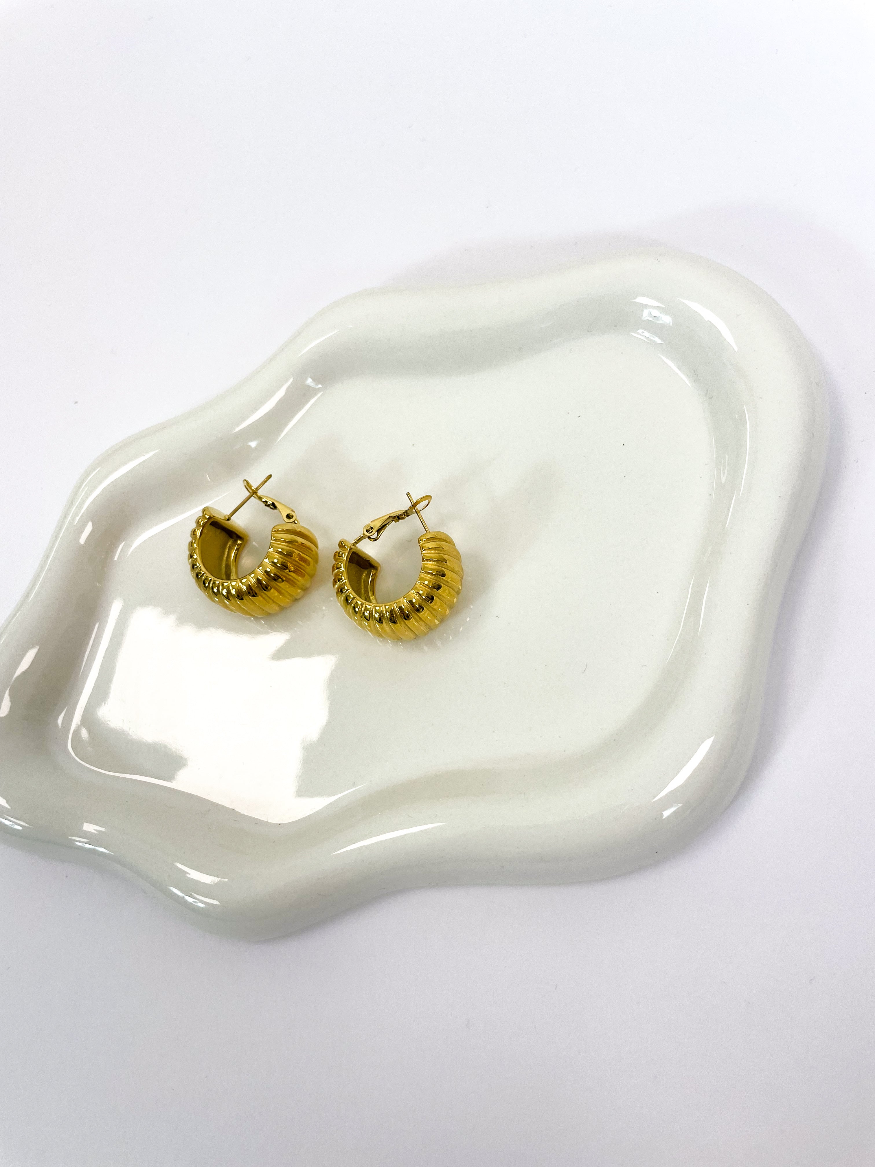 Orecchini couture oro