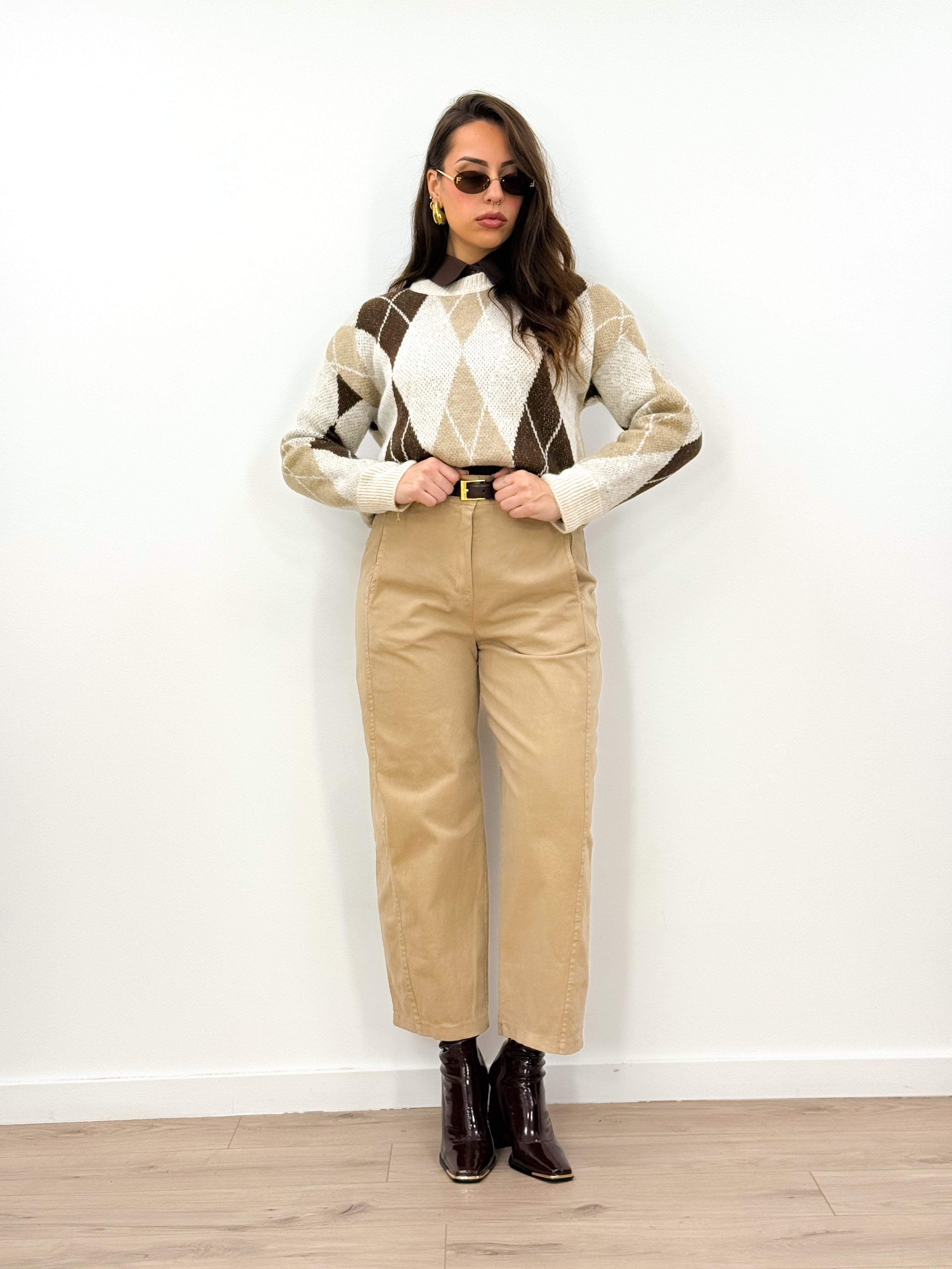 Pantalone Handy Beige