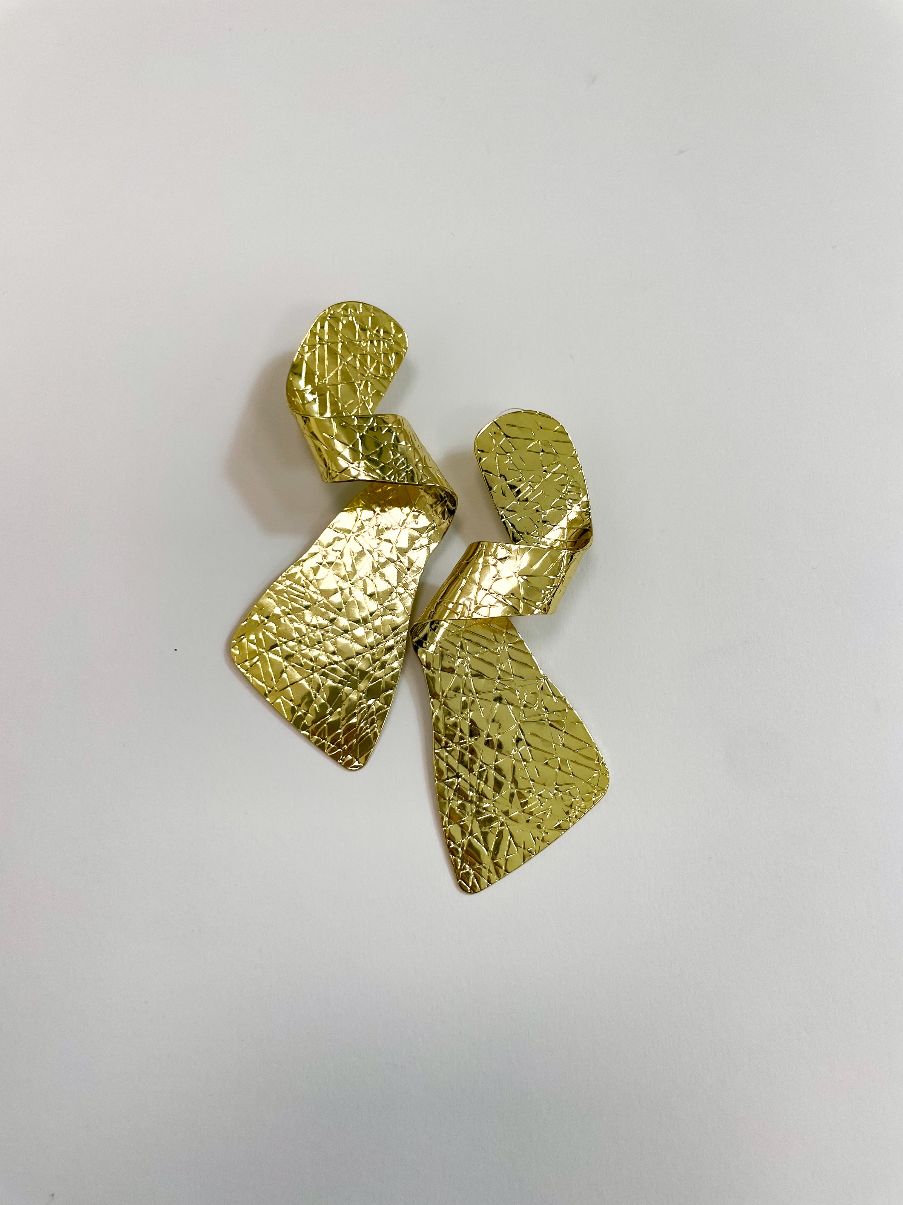 Orecchini onde oro