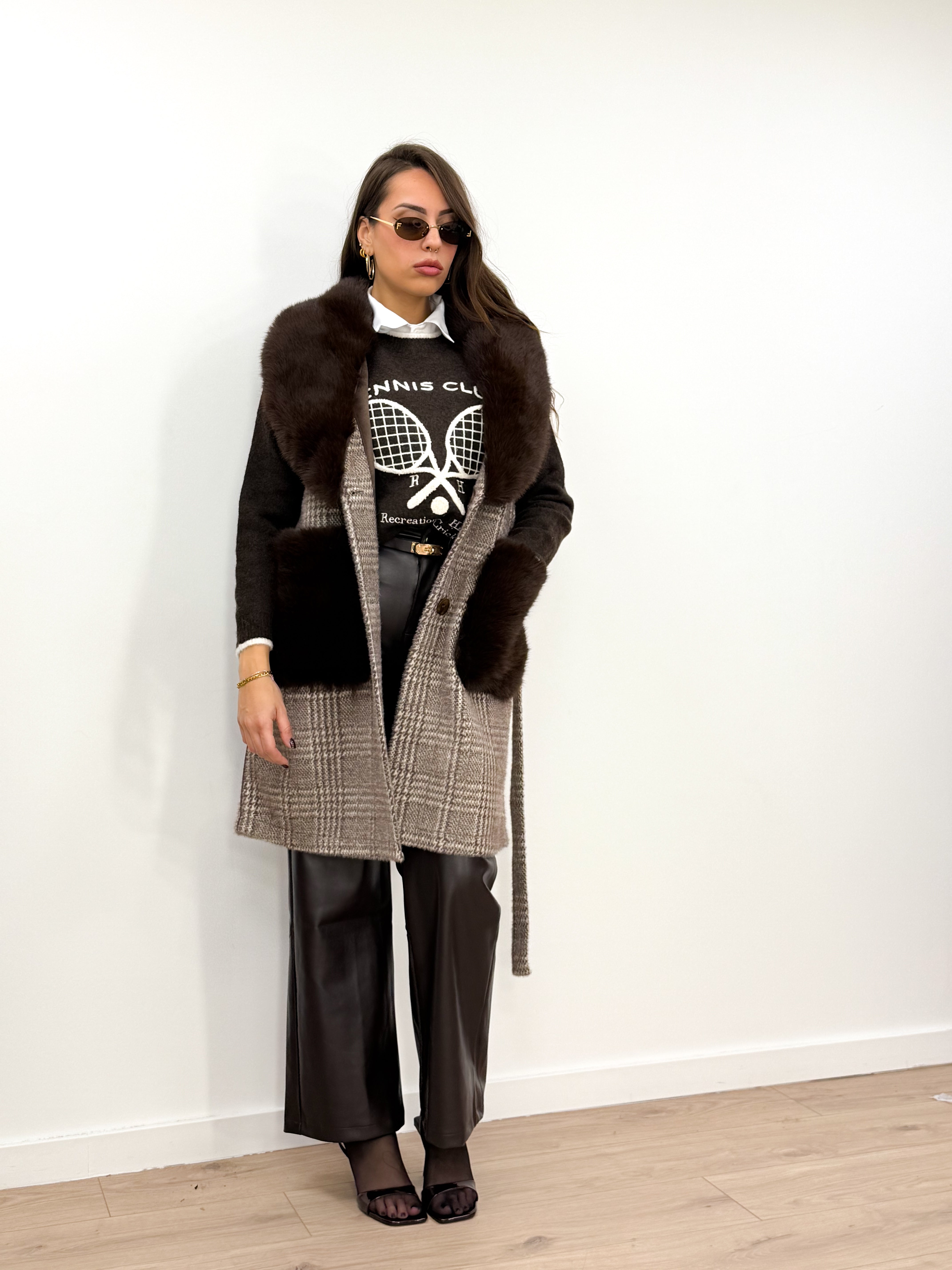 Gilet Dorian Marrone