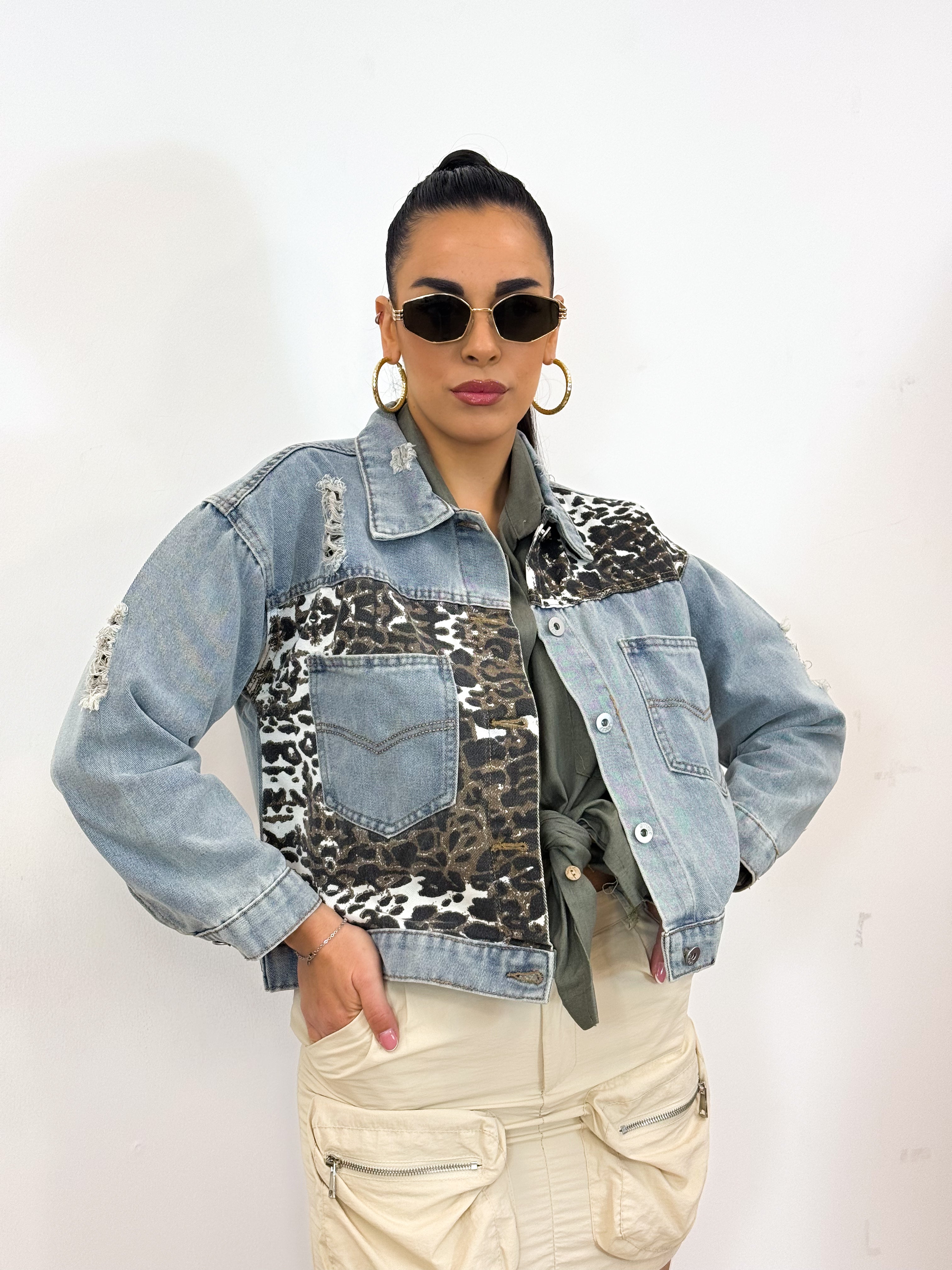 Giacca Denim Leo