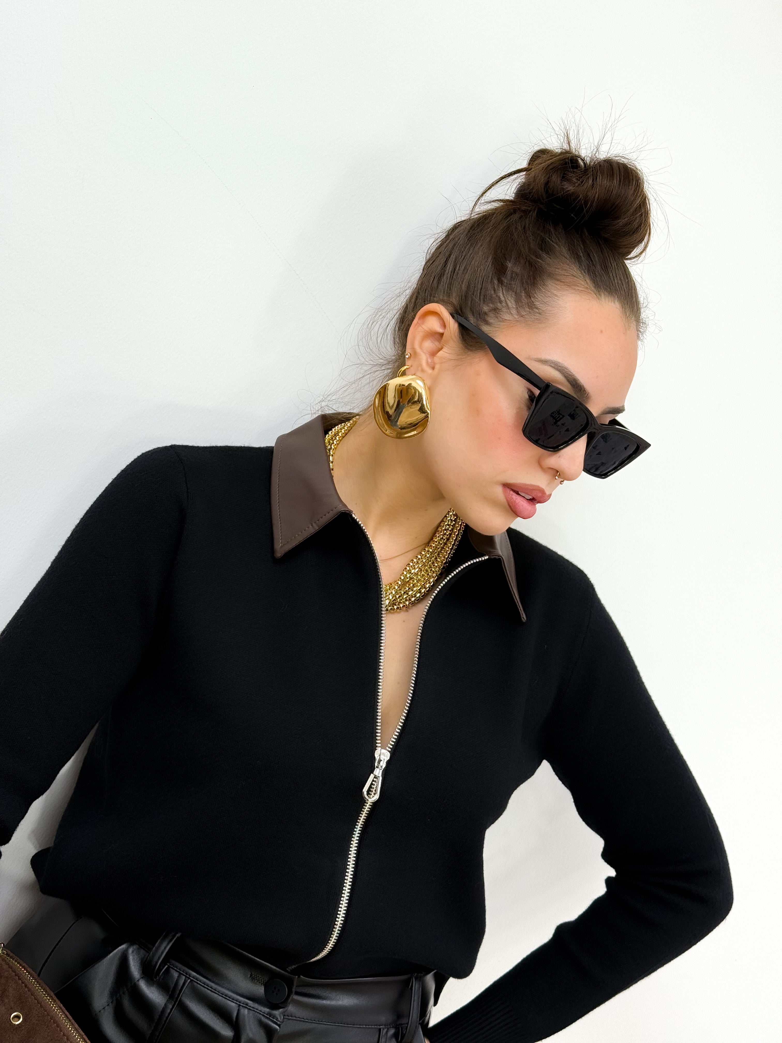 Cardigan Spencer Nero