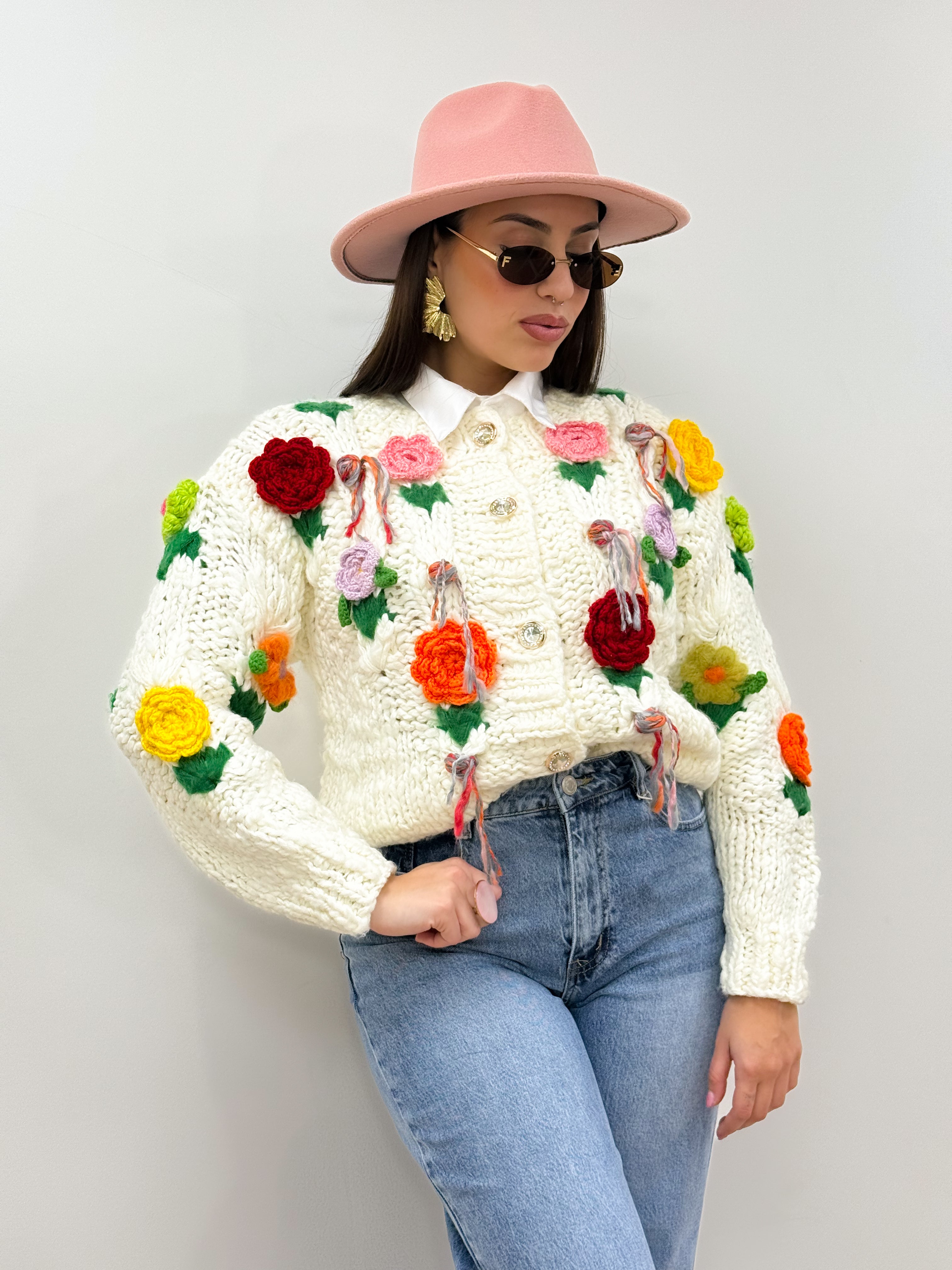 Cardigan Flor