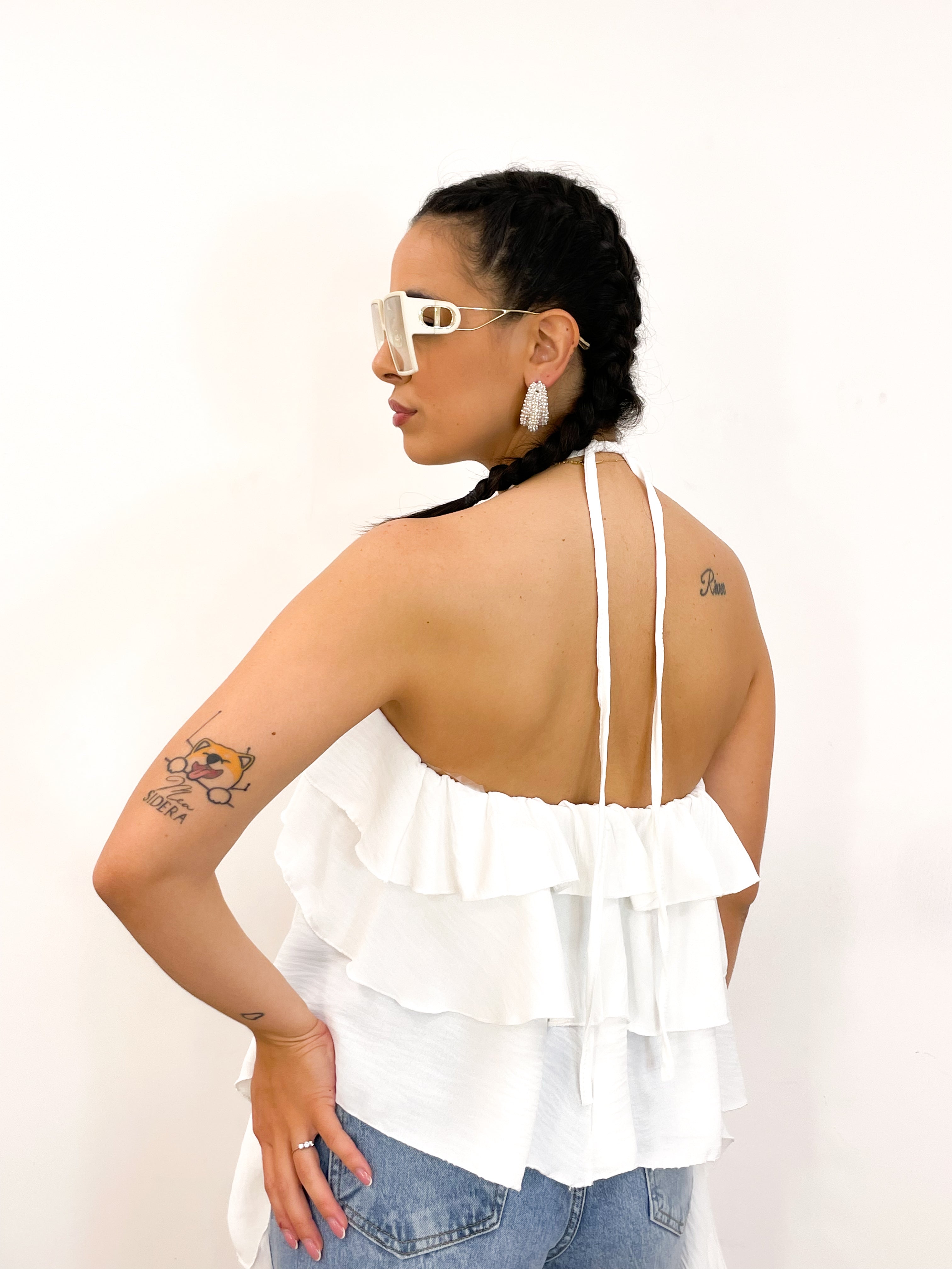Top CECILY bianco