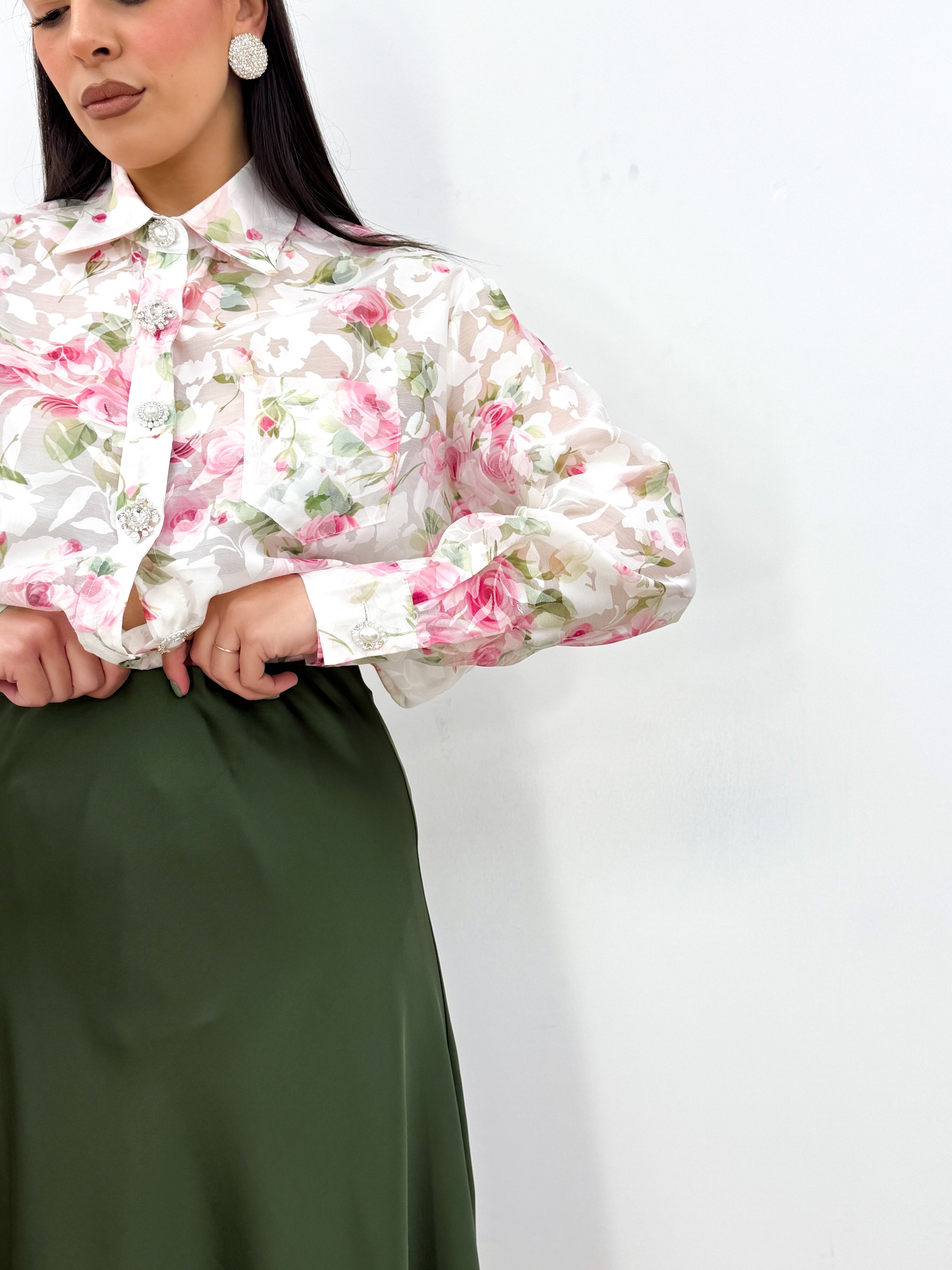 Camicia PETAL SKY