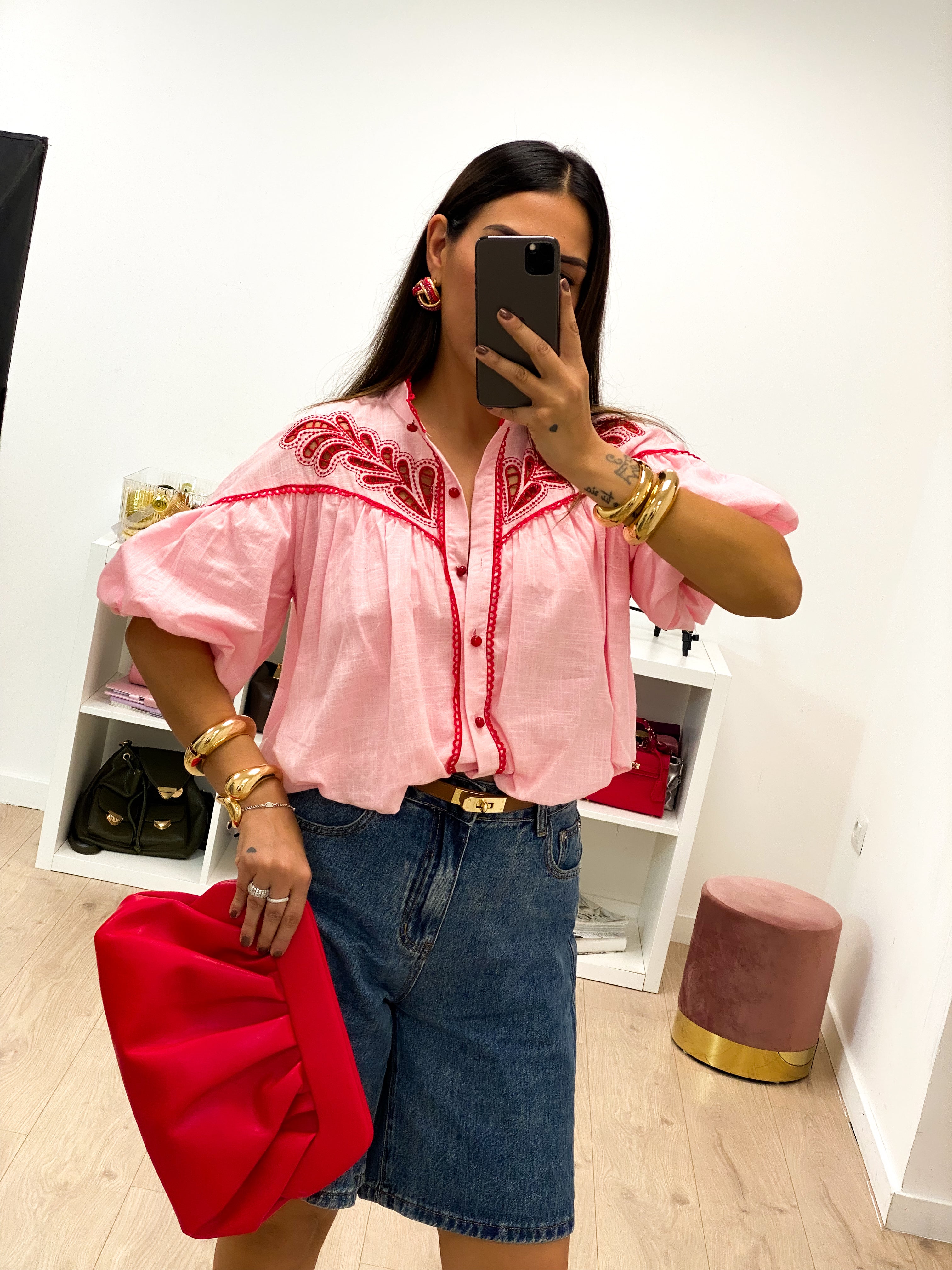 Blusa SOLEDAD rosa