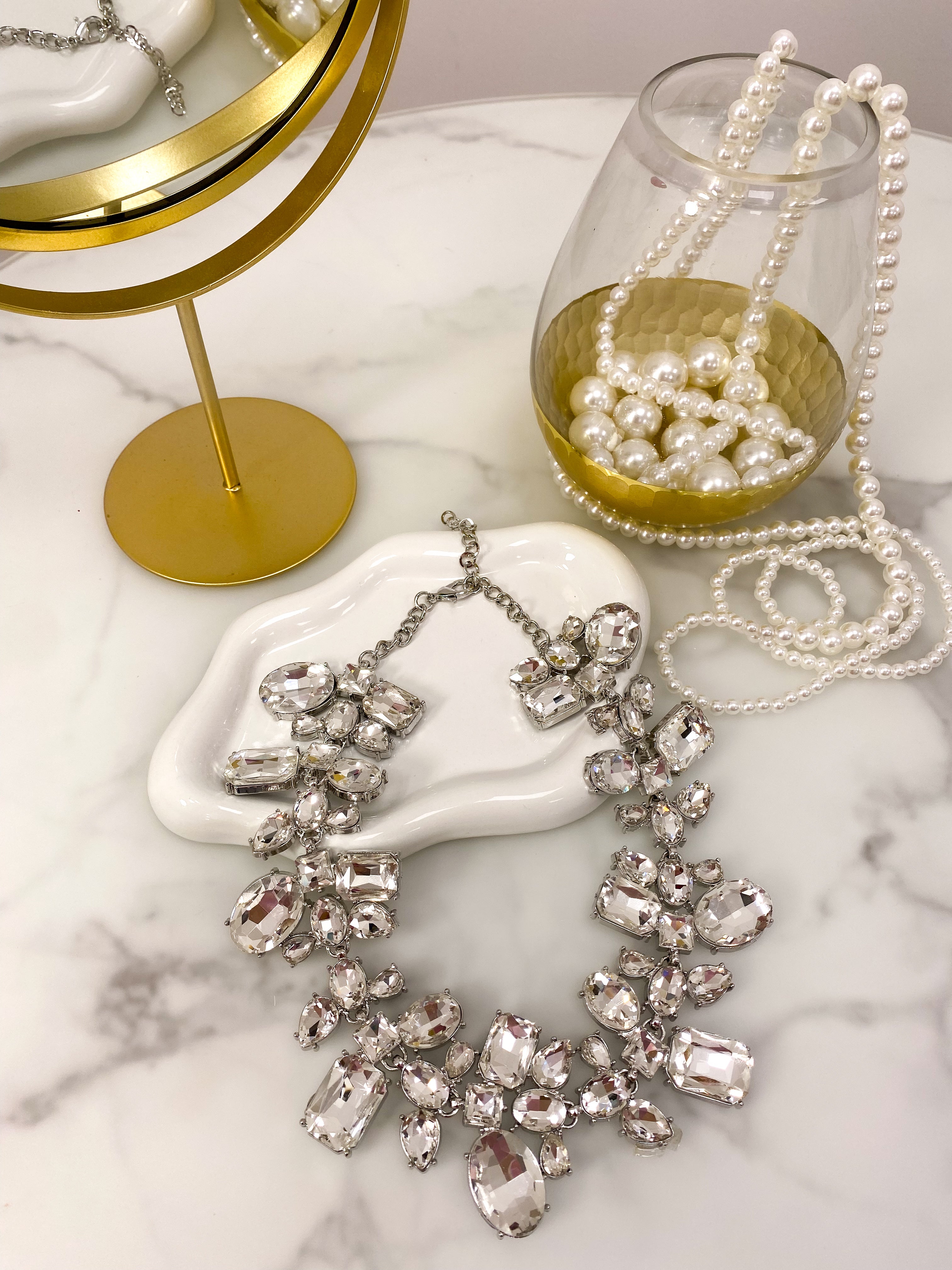 Collana Pietre Argento