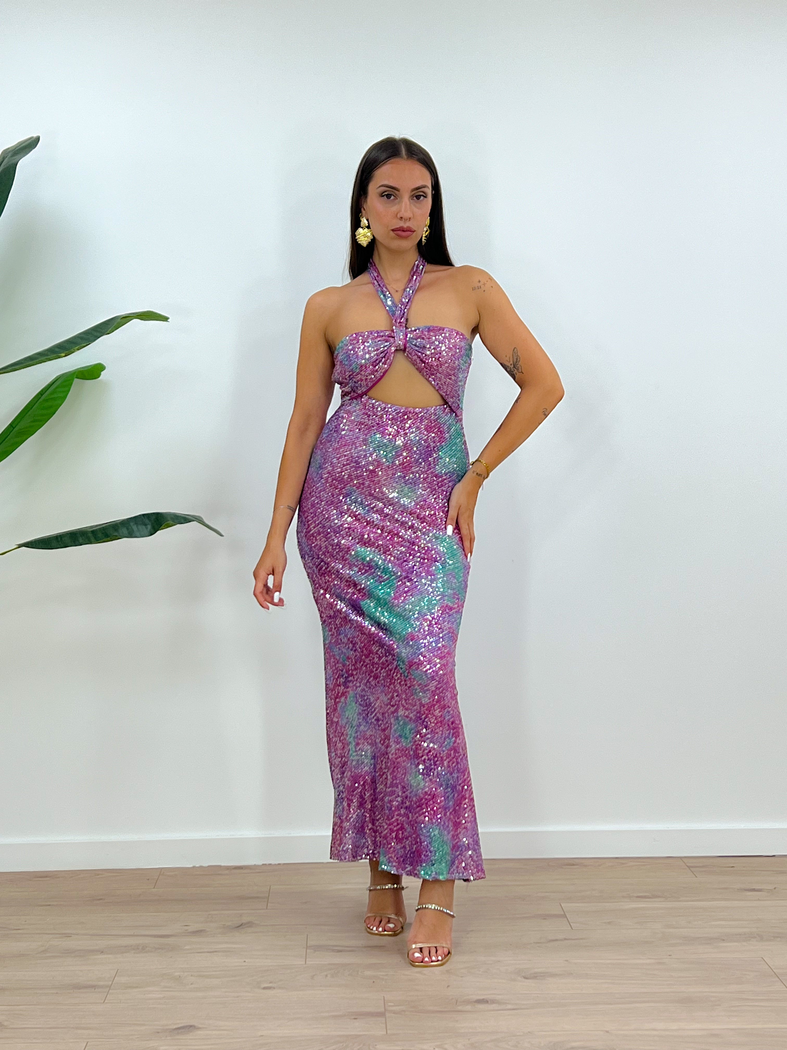 Abito Sirena FUCSIA