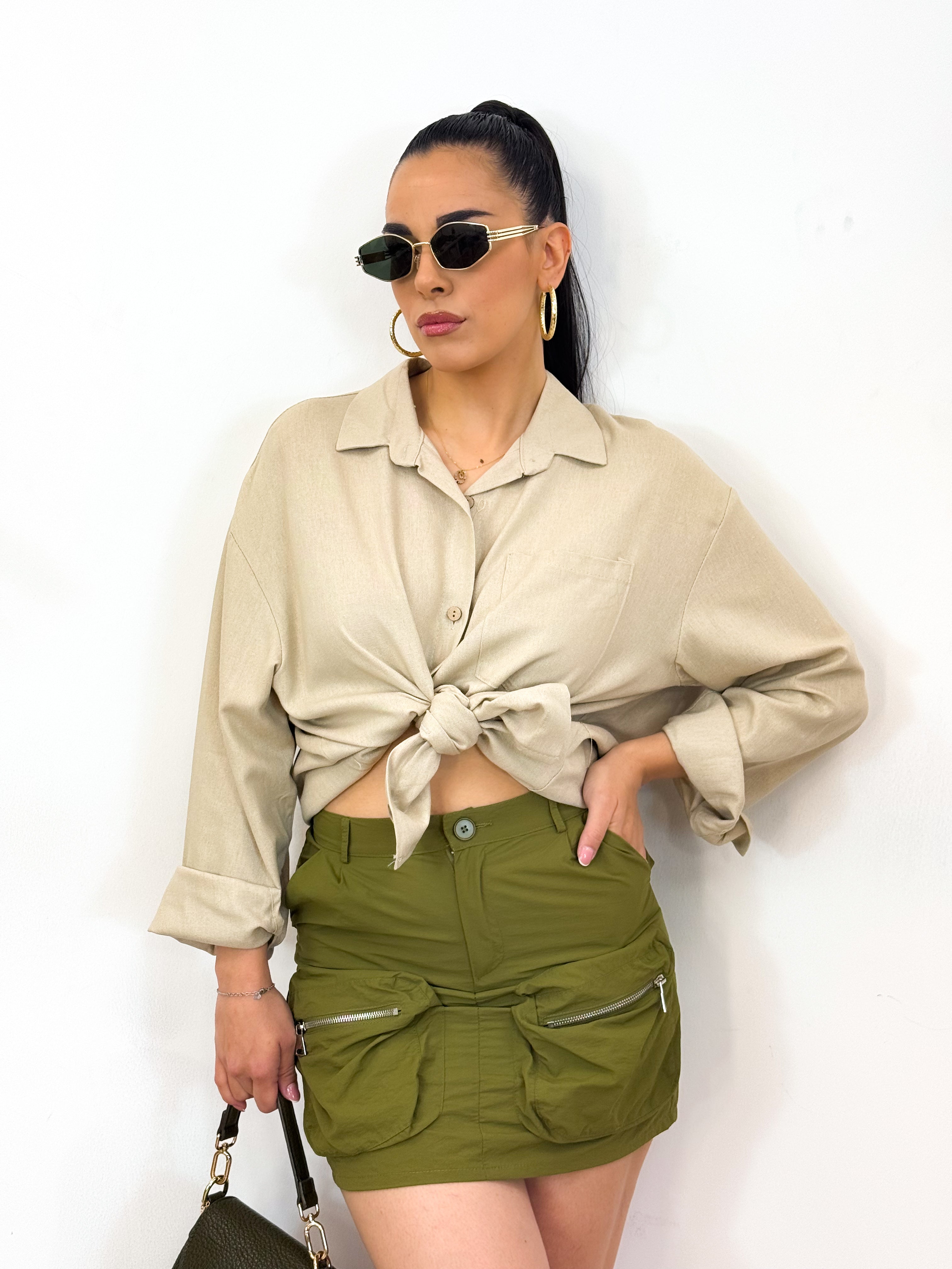 Camicia SAFARI beige