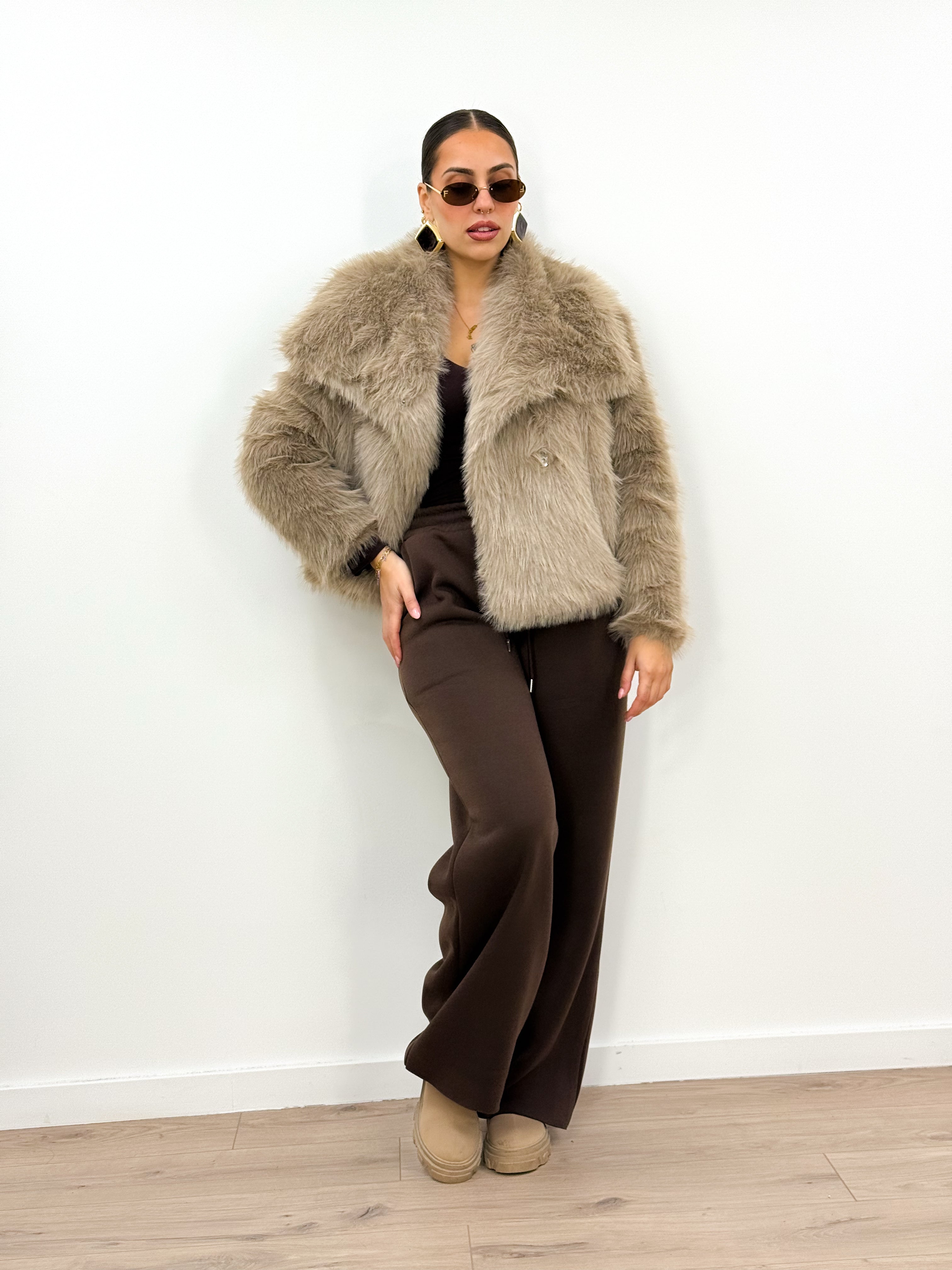 Pantalone Comfort Marrone