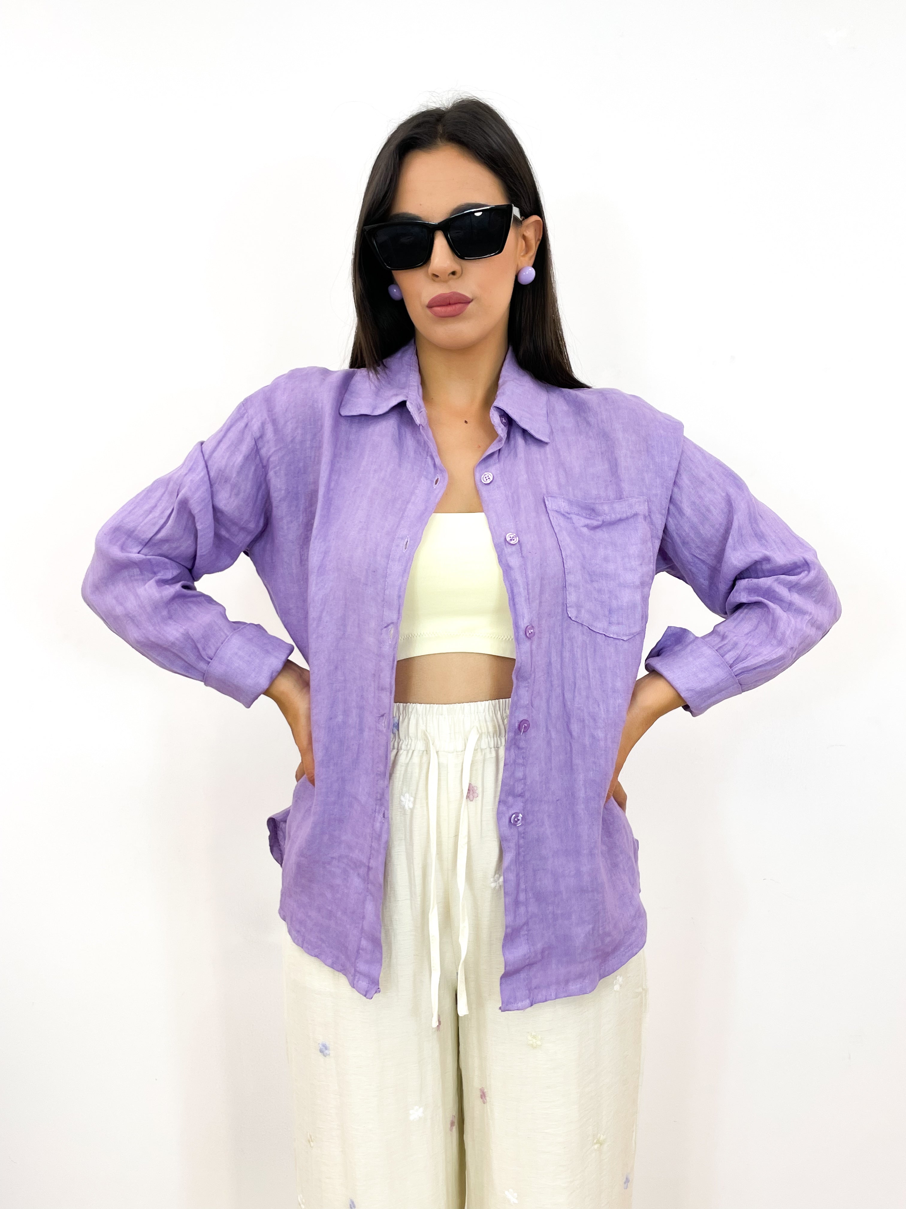 Camicia Viola