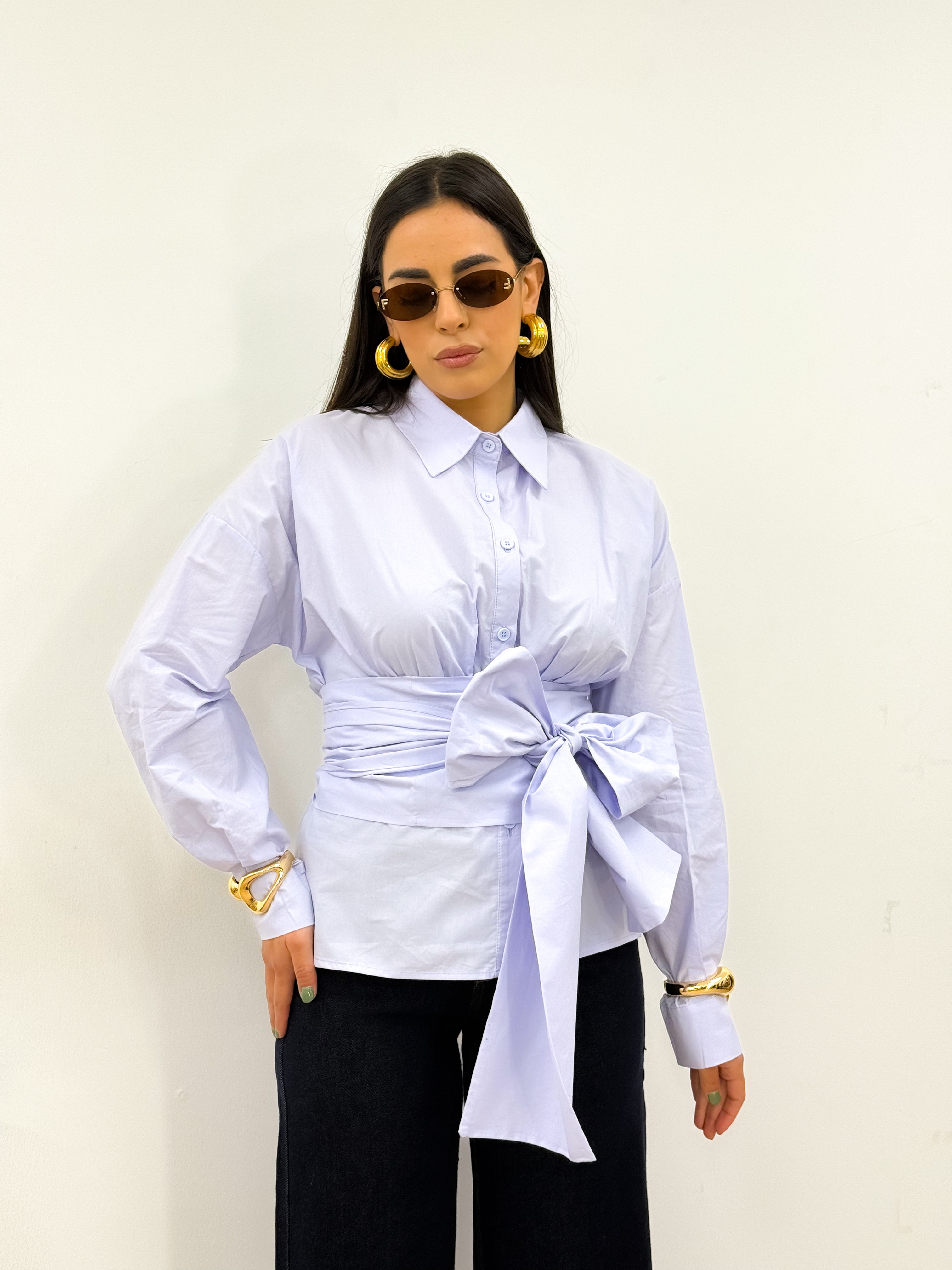 Camicia ELEGANCE pervinca