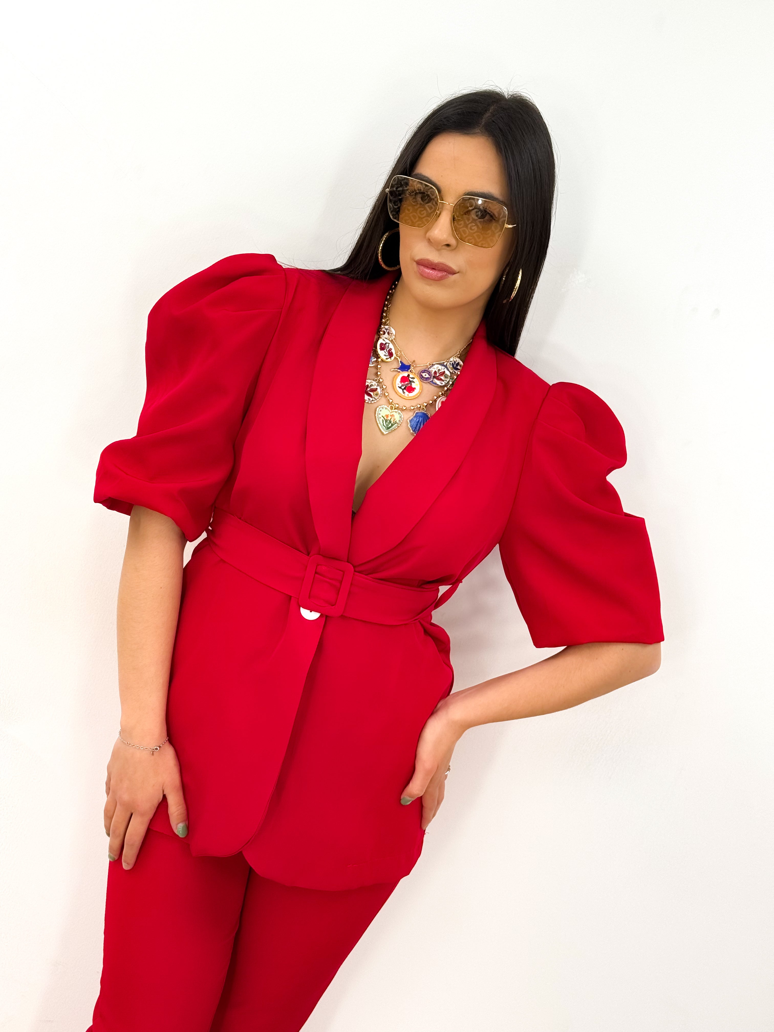 Tailleur ROXENNE rosso