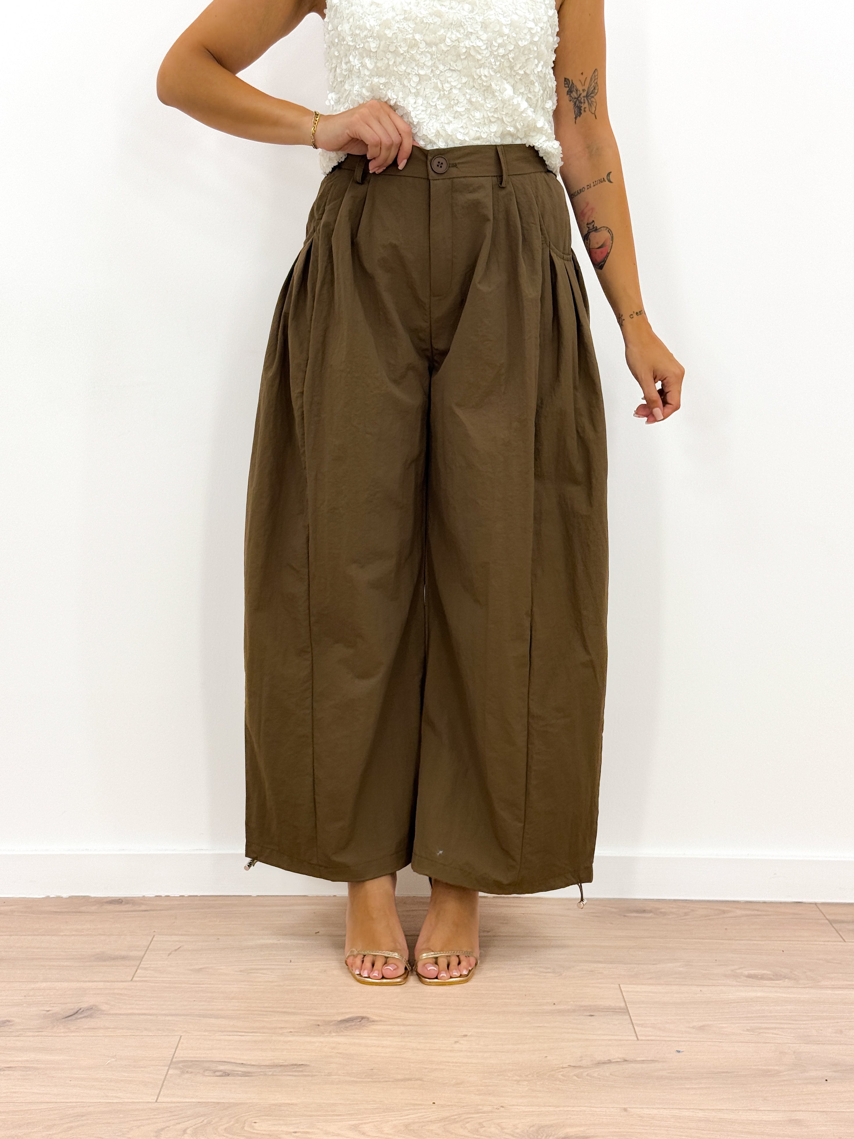 Pantalone Choco MARRONE