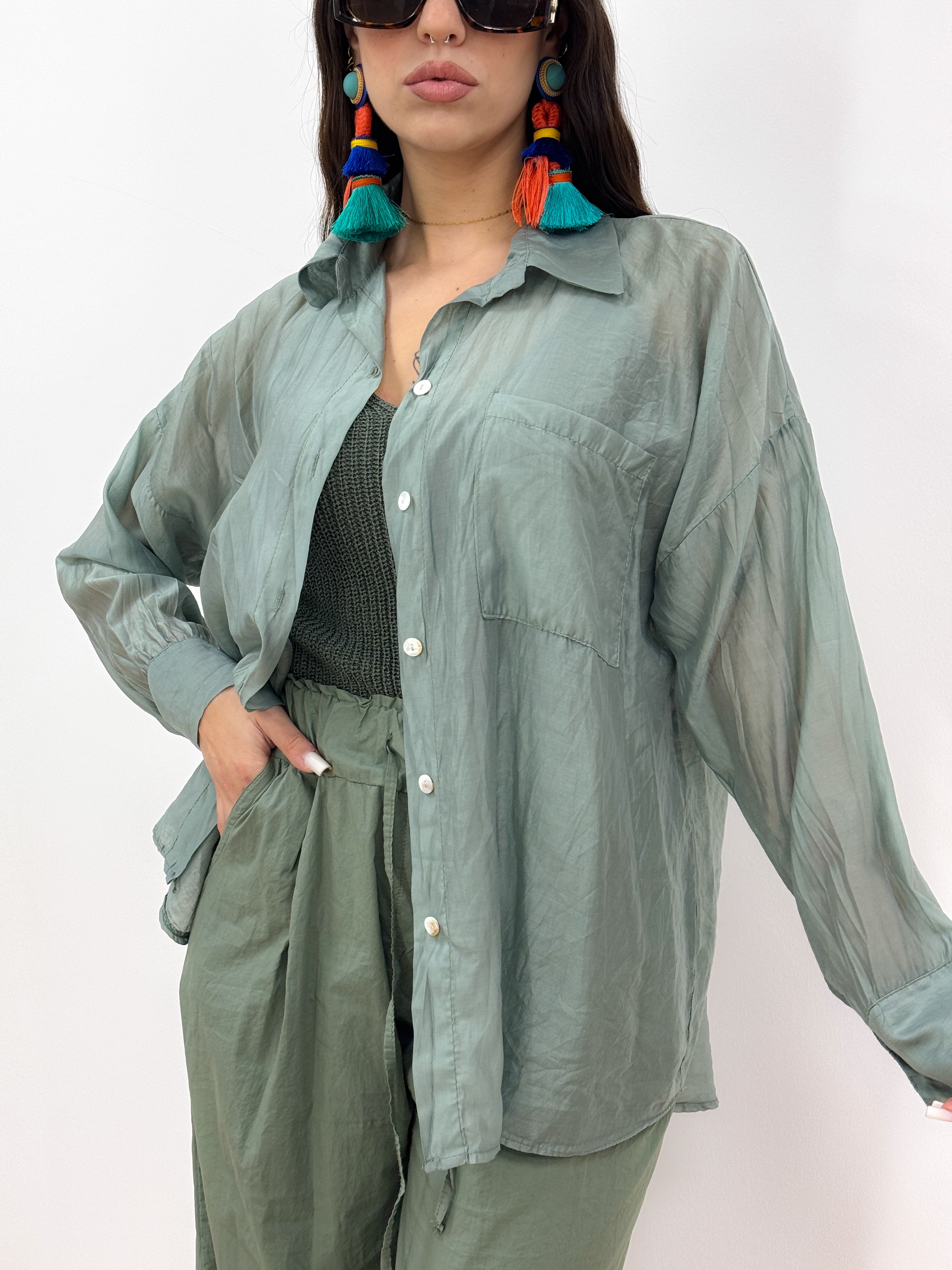 Camicia Miami SALVIA