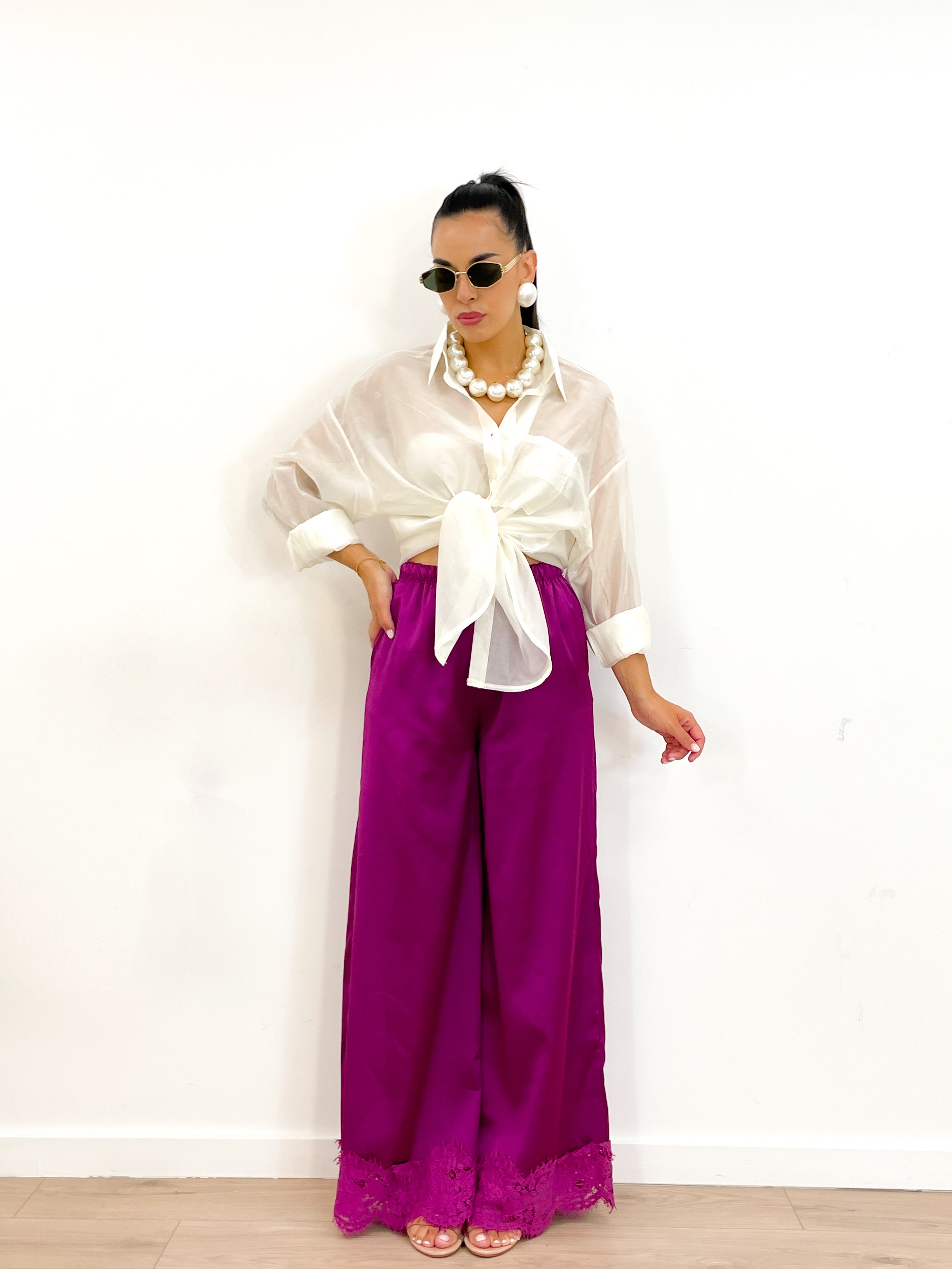Pantalone DÈSIR magenta