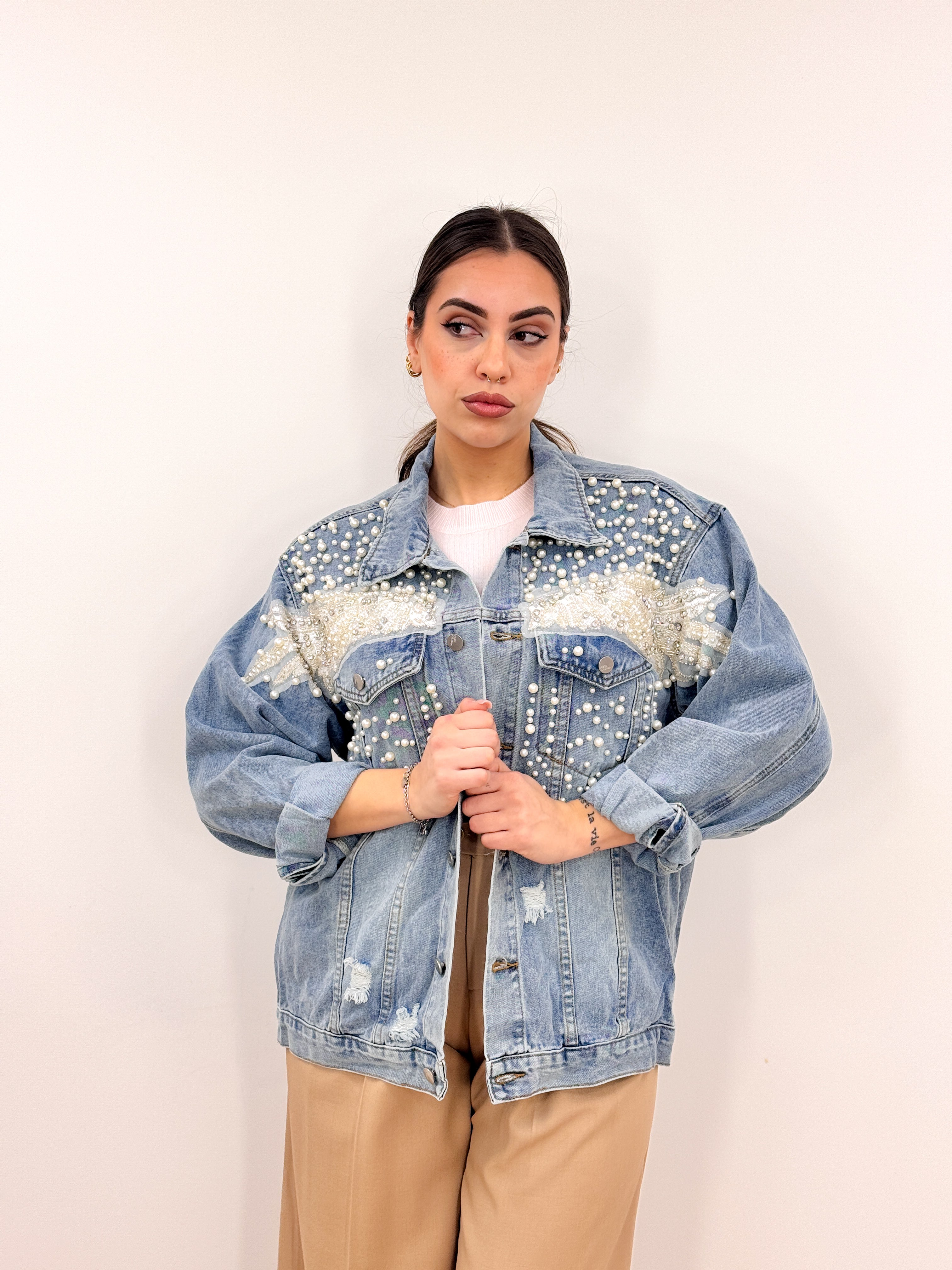 Giubbino Angel Denim