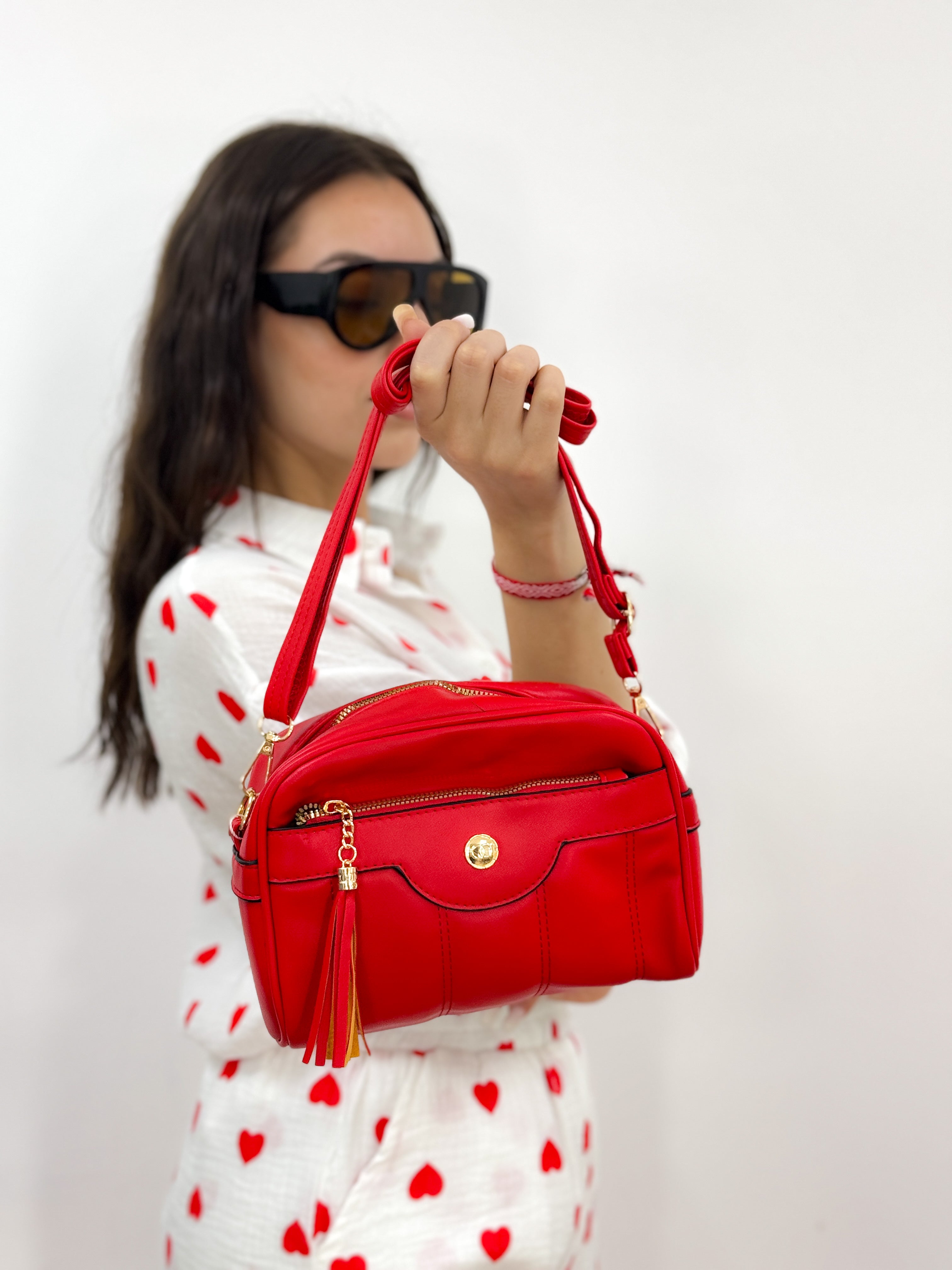 Borsa Isabella ROSSO
