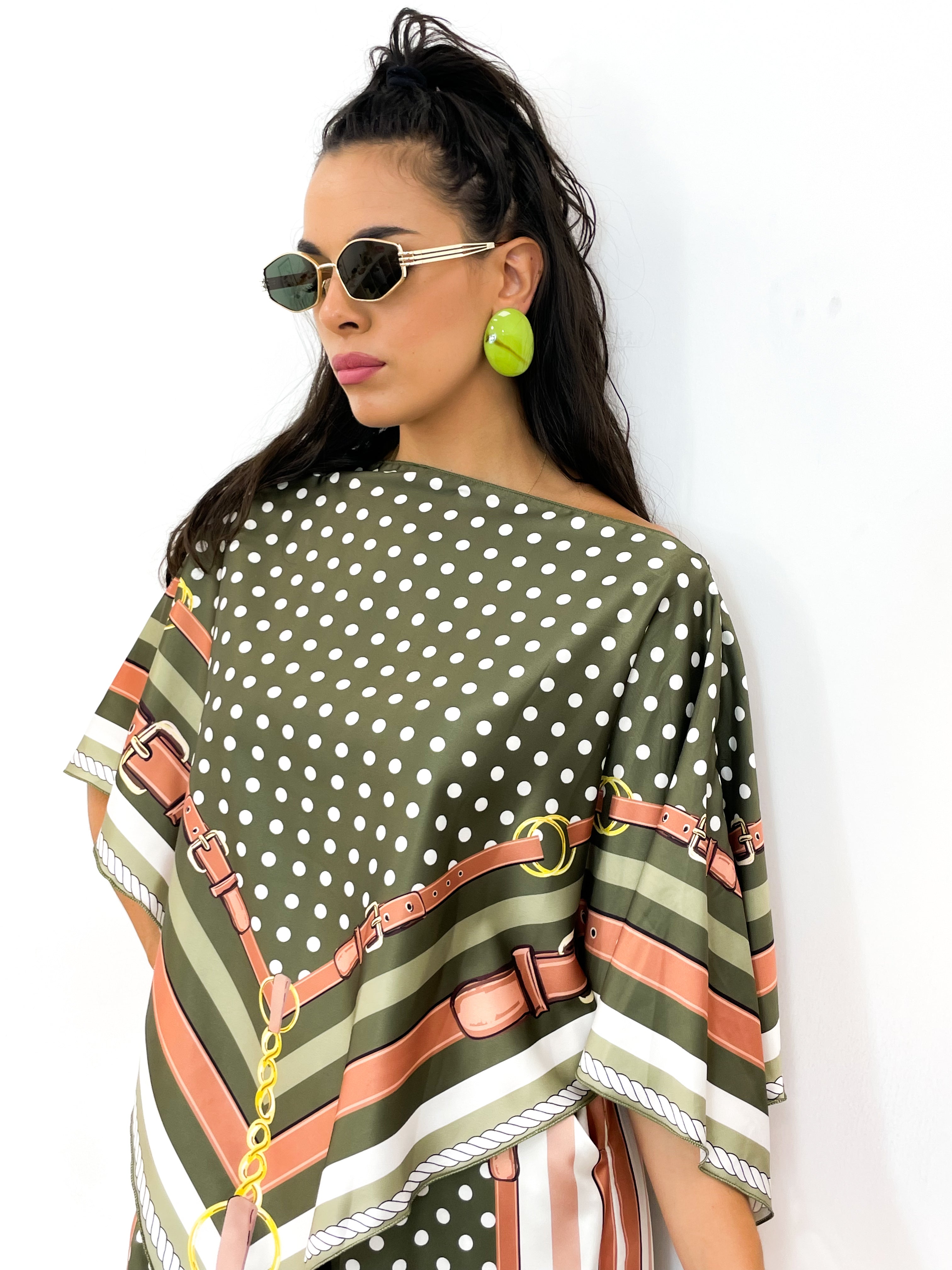 Coordinato AMÈLIE verde militare