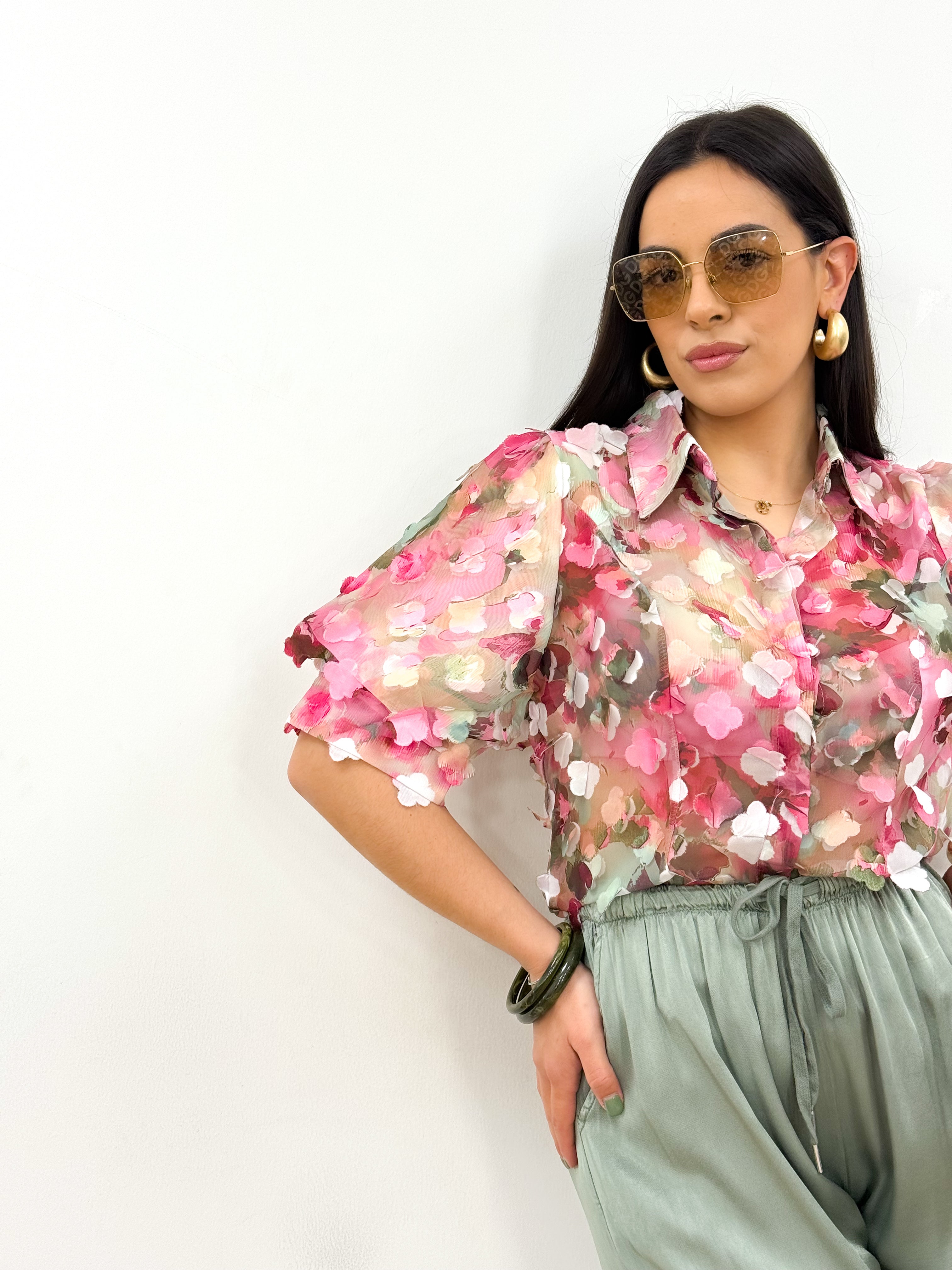 Camicia MIRANDA verde