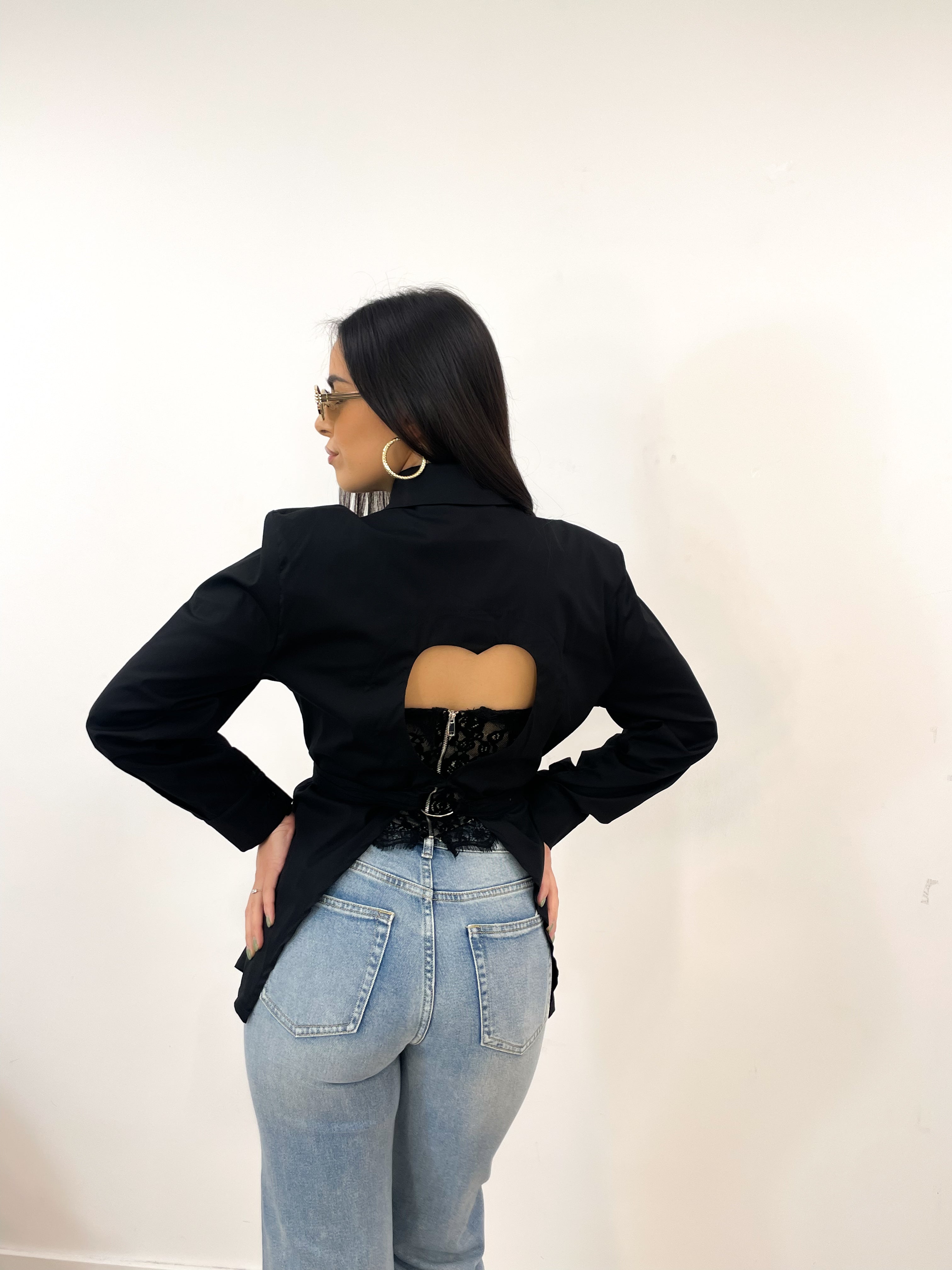 Camicia CUORE SEGRETO nero