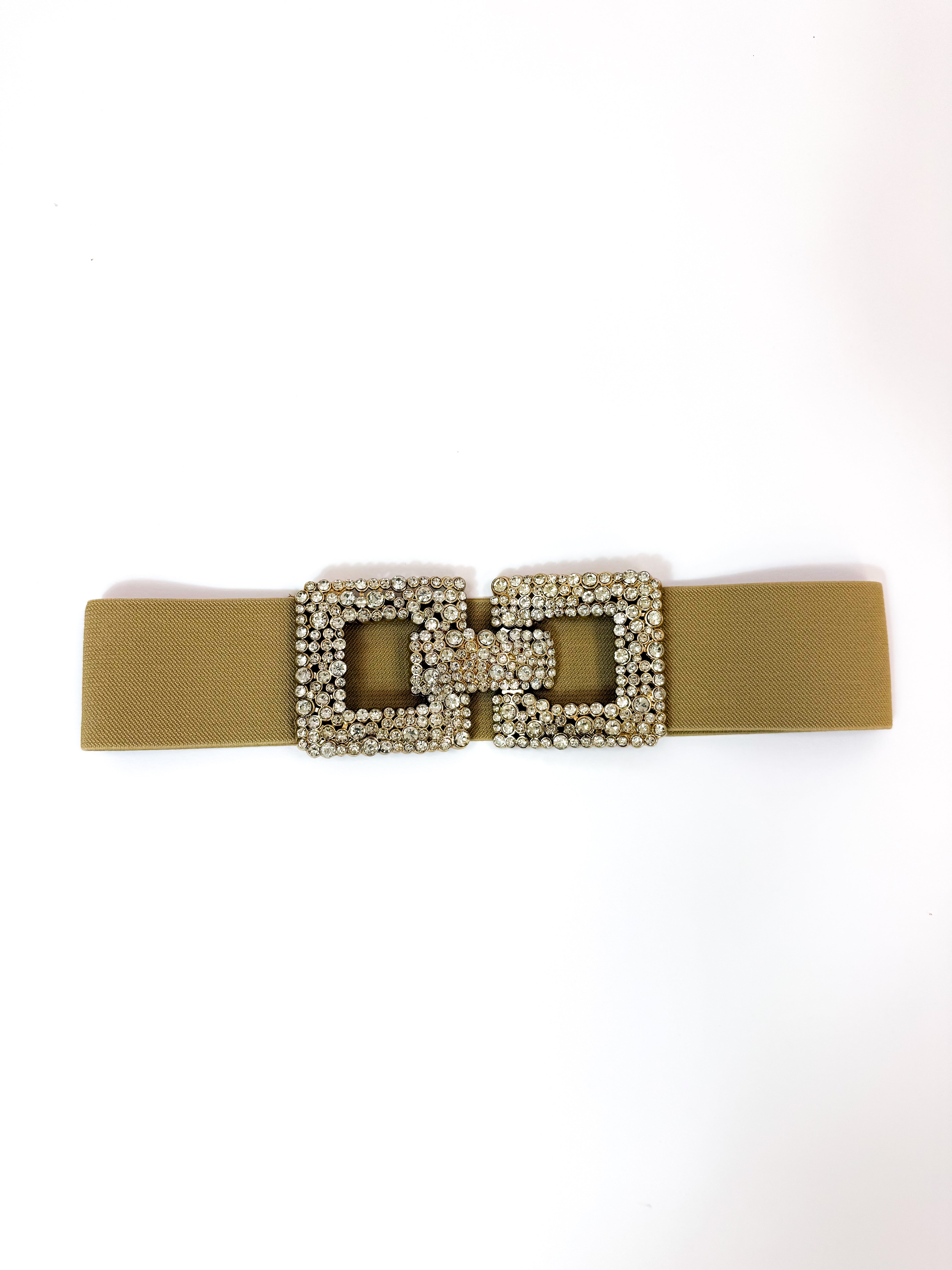 Cintura elastica luxury strass