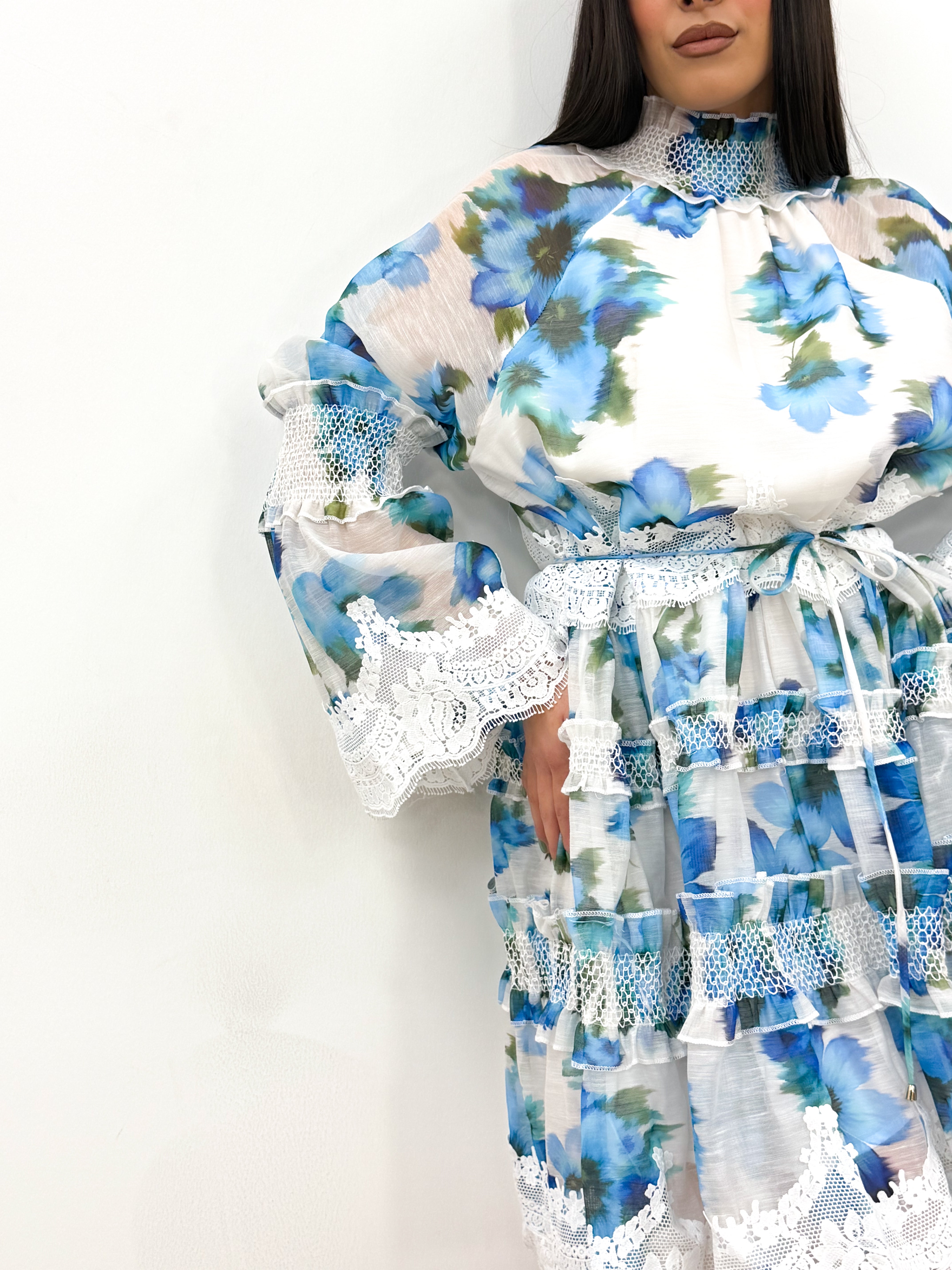 Abito DOLCE FIORITURA blu