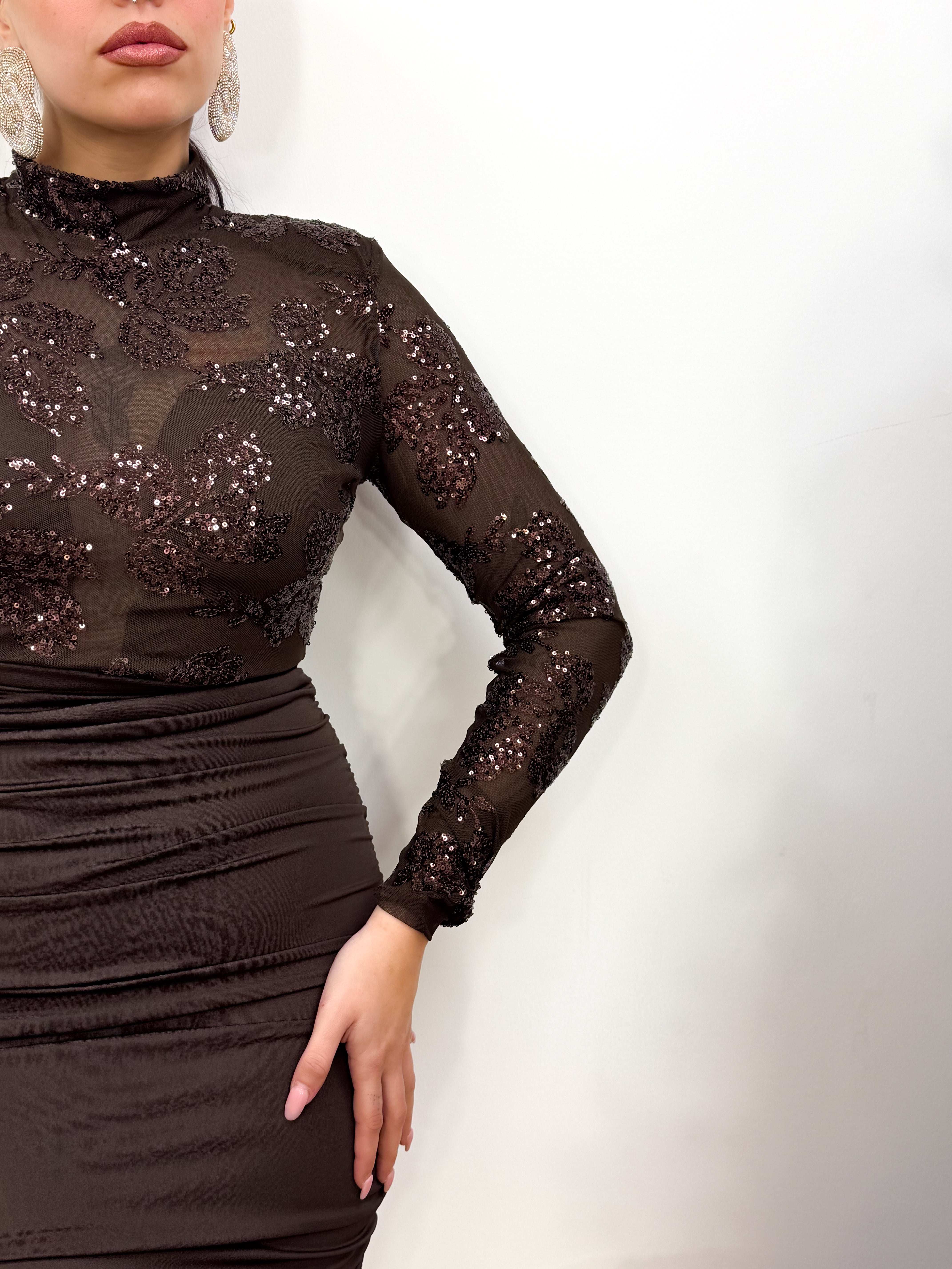 Abito Calice marrone