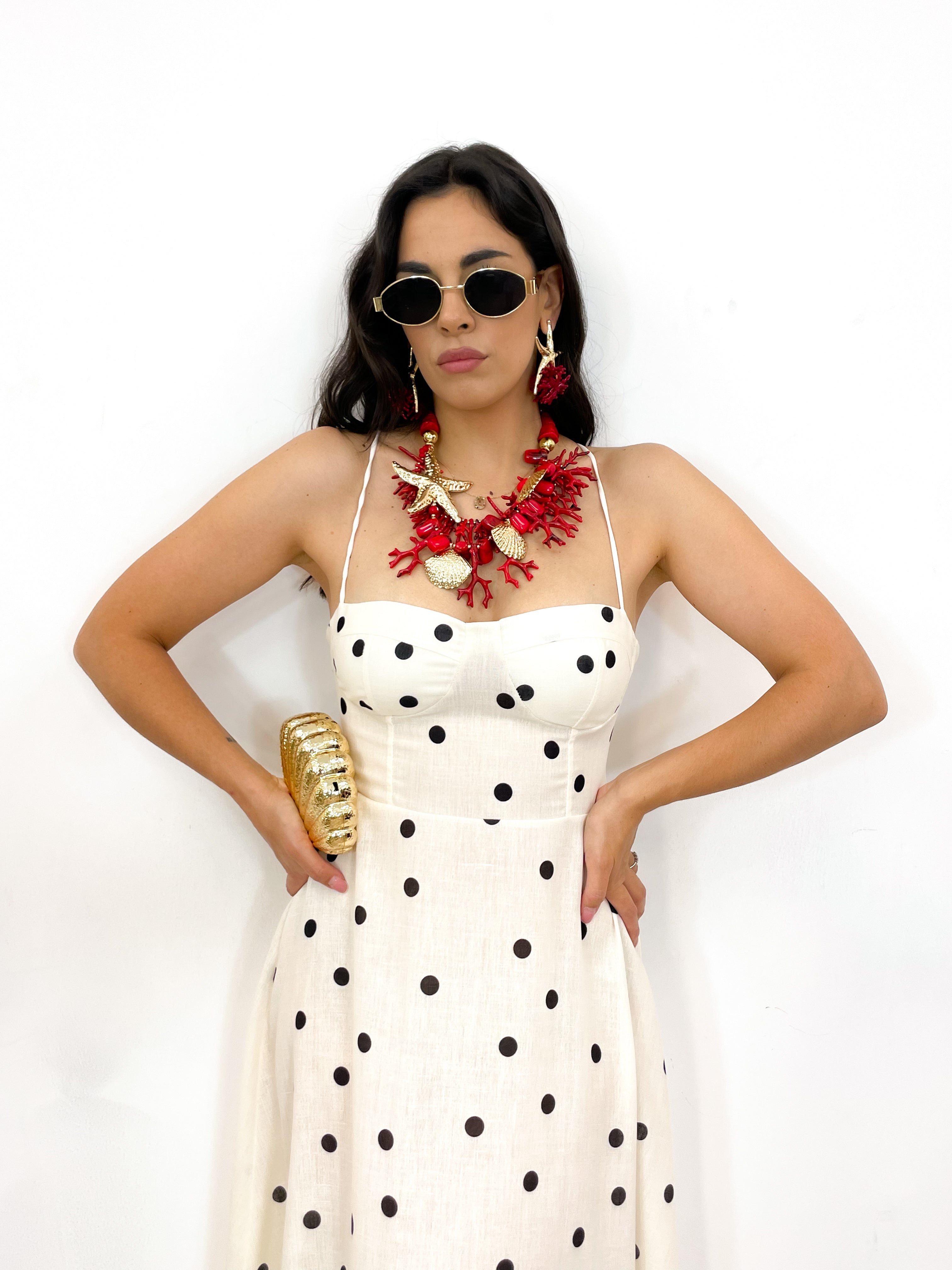 Collana marina corallo