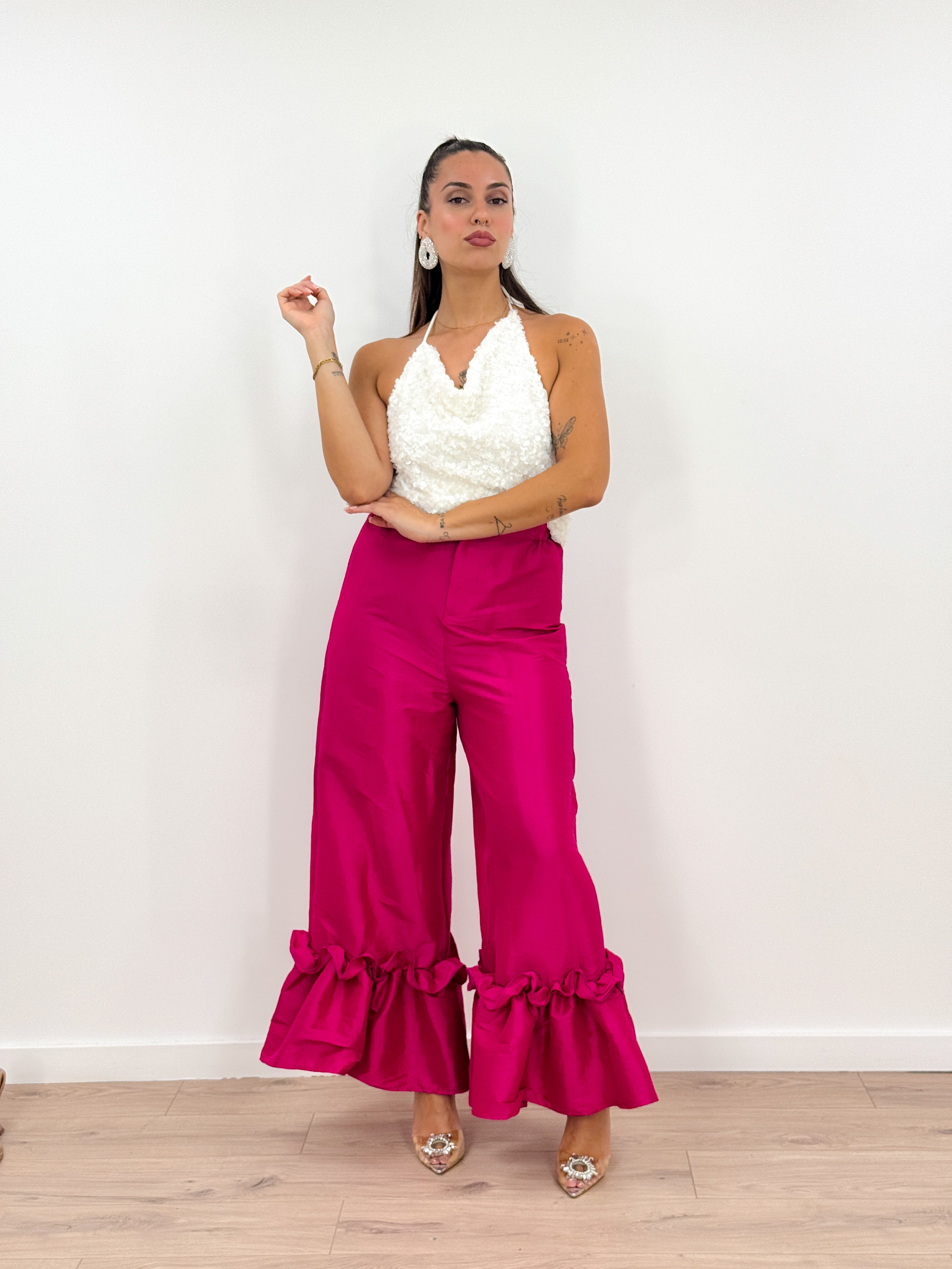 Pantalone Georgina FUCSIA