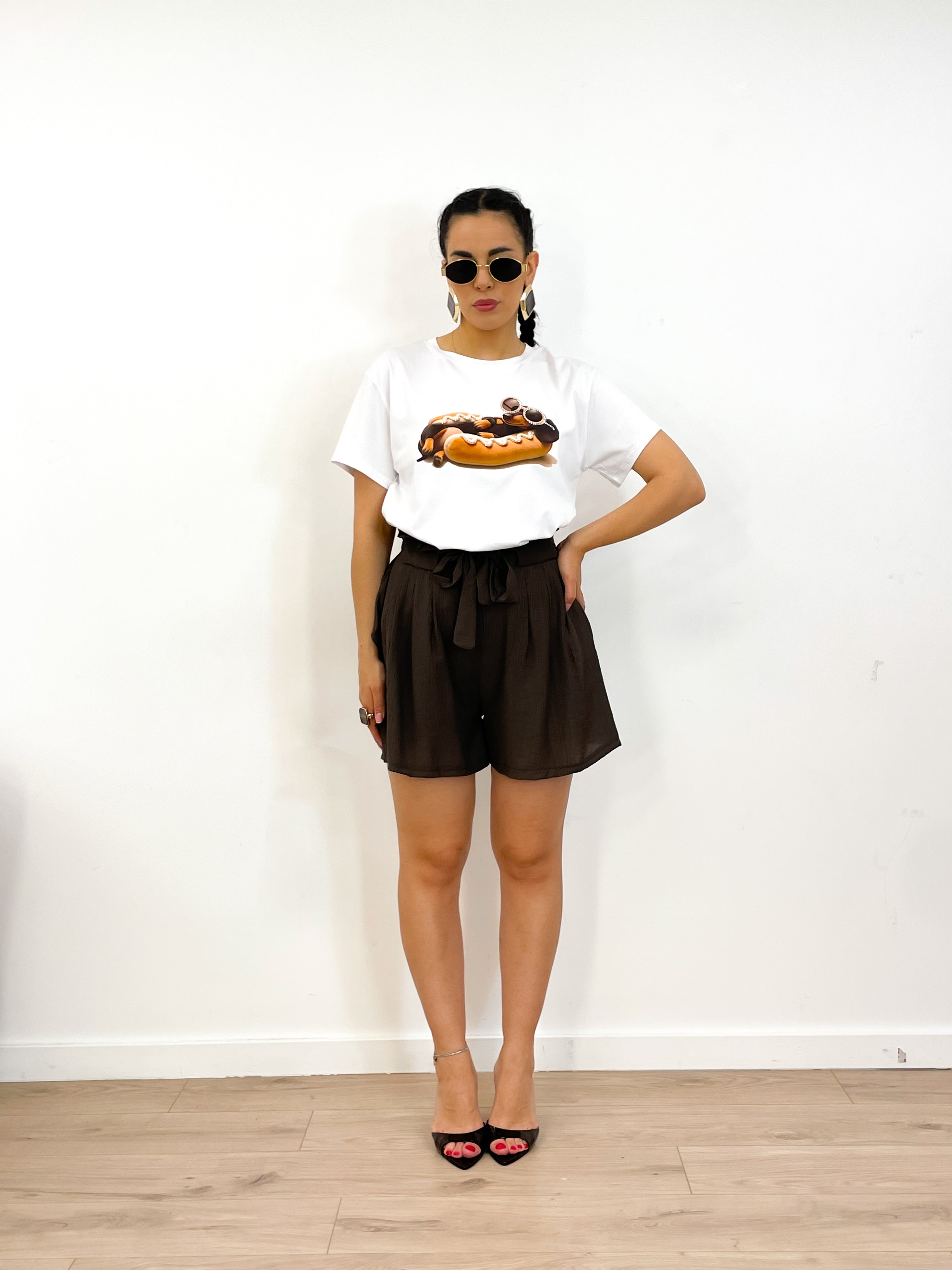 T-shirt HOT DOG BASSOTTO