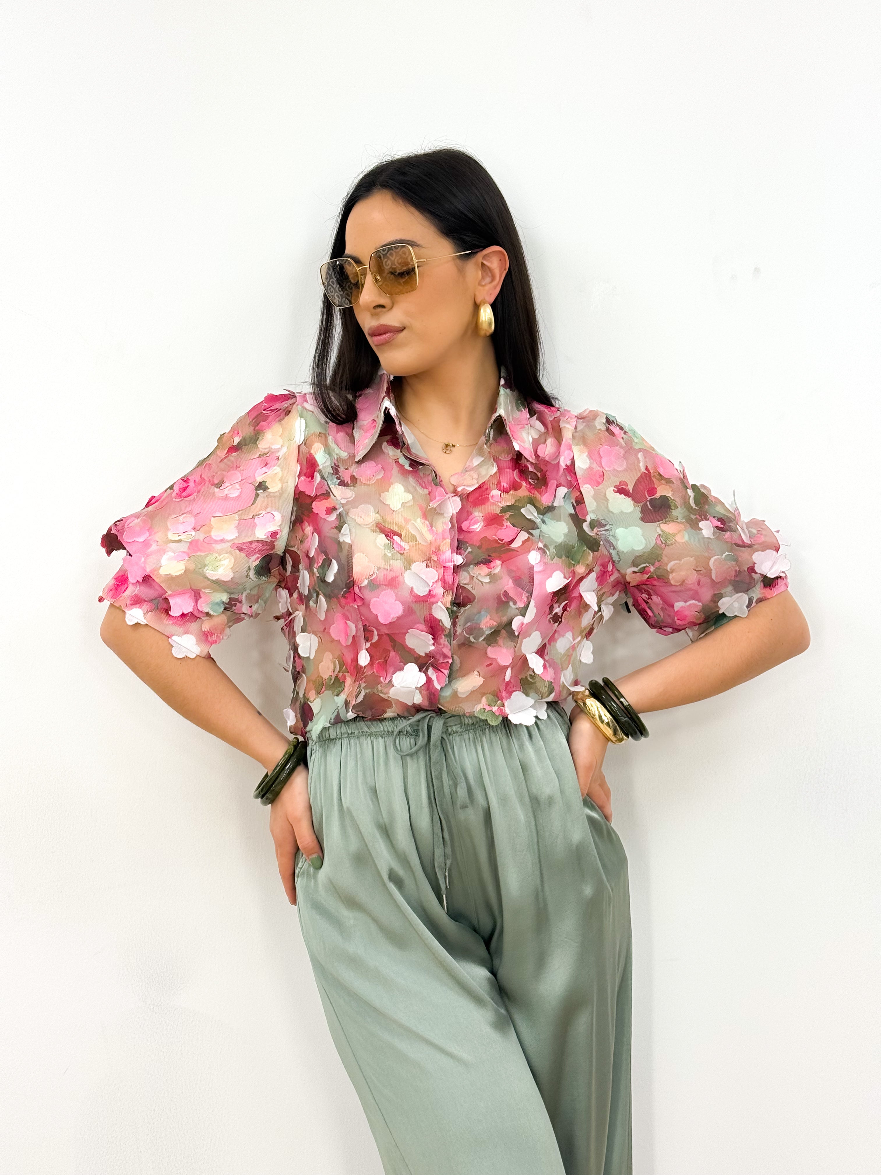 Camicia MIRANDA verde