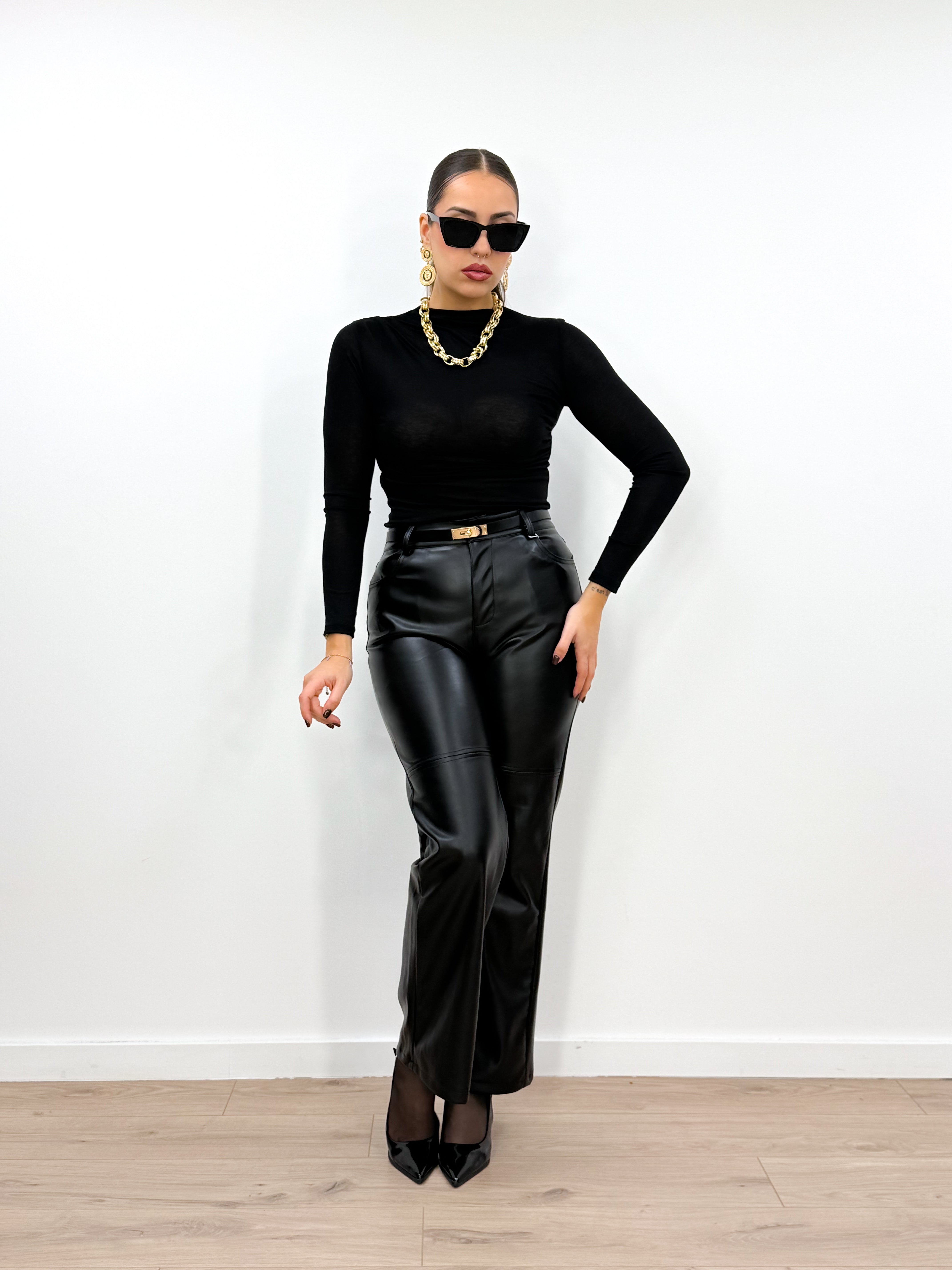 Pantalone Charm Nero